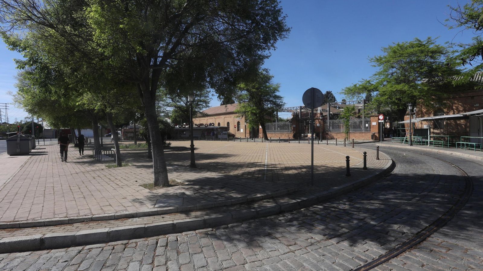 Entrada principal al camposanto.