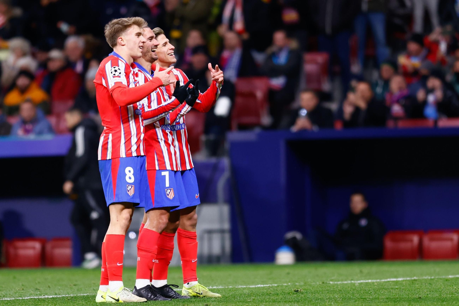 Las fotos del Atlético de Madrid - Slovan de Bratislava
