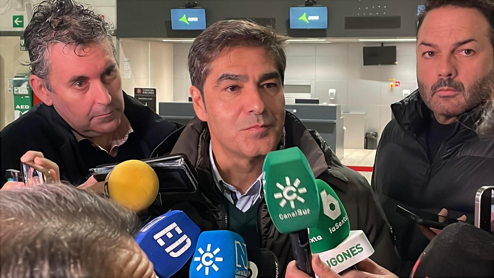 La salida del Betis a Salónica para jugar ante el PAOK