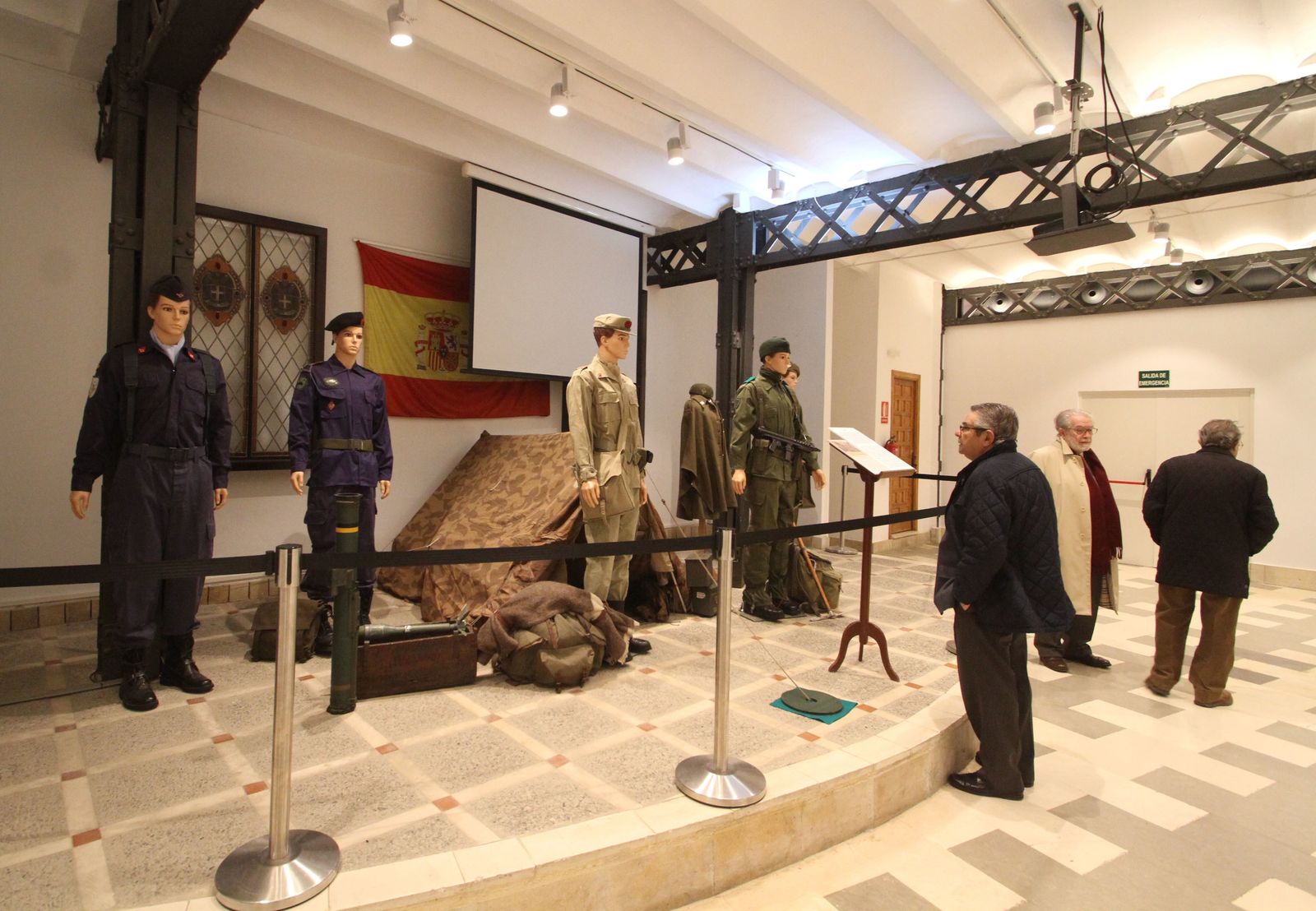 La exposición en el Museo Histórico Militar, en imágenes