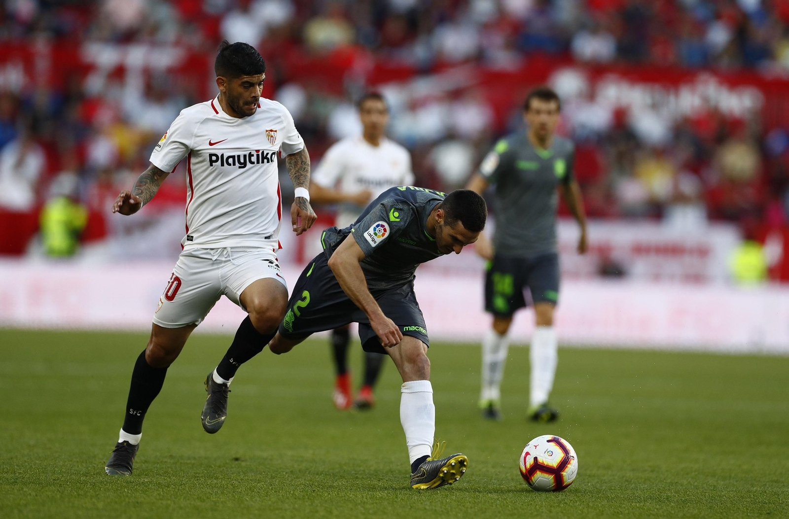 Las imágenes del Sevilla FC-Real Sociedad
