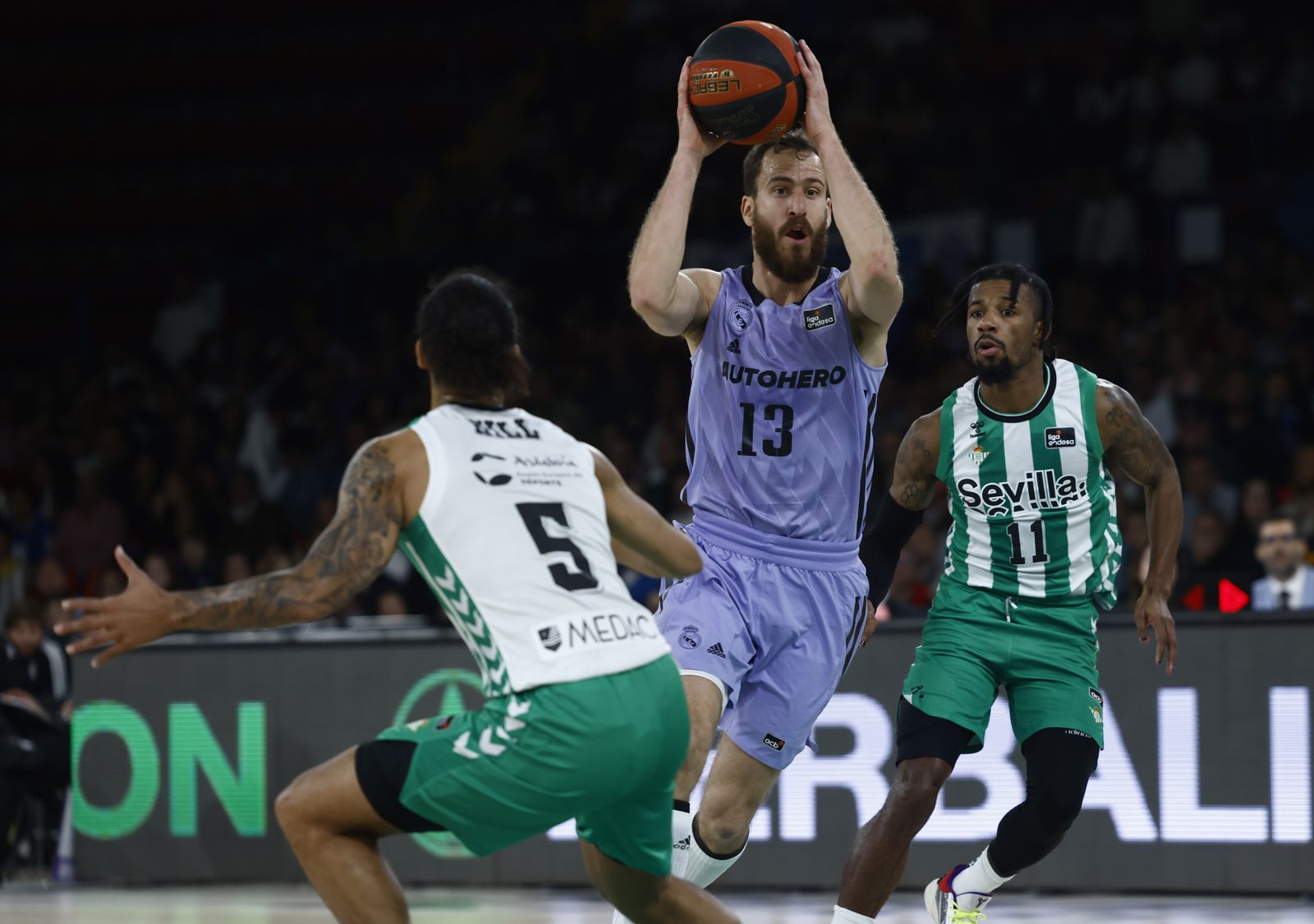 Las imágenes del Betis-Real Madrid Baloncesto