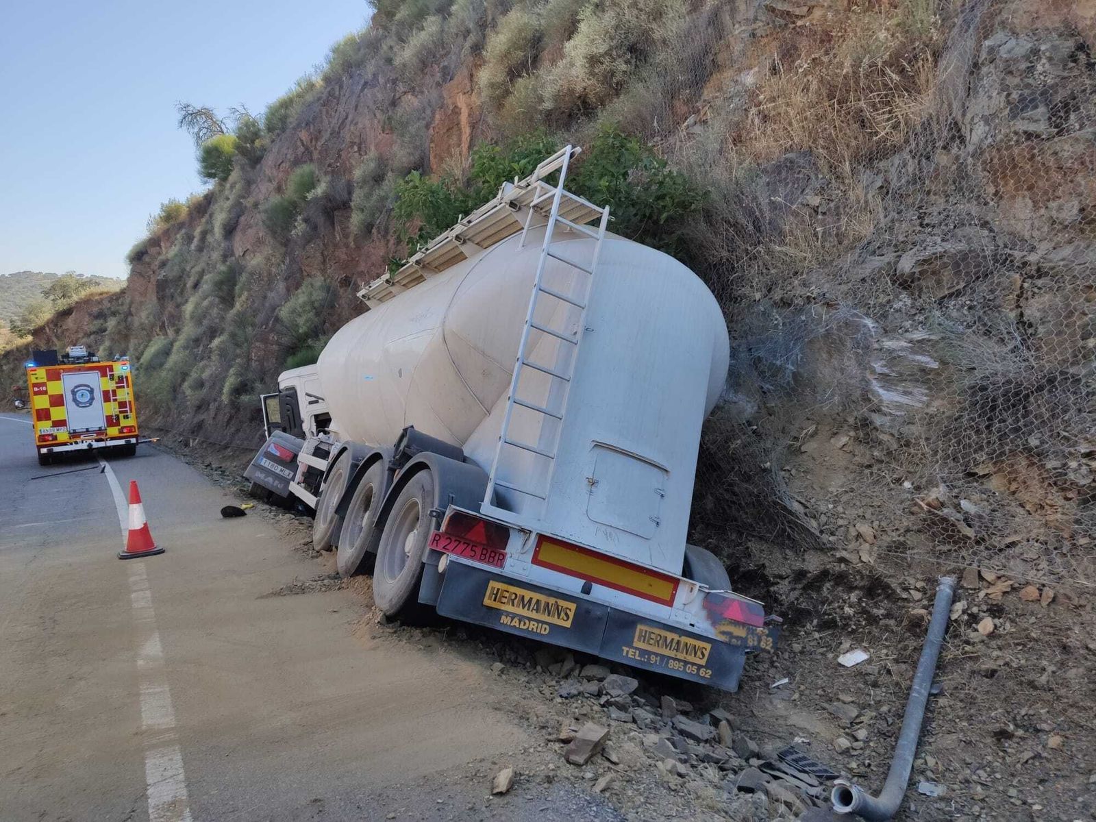Accidente en Cumbres de Enmedio.