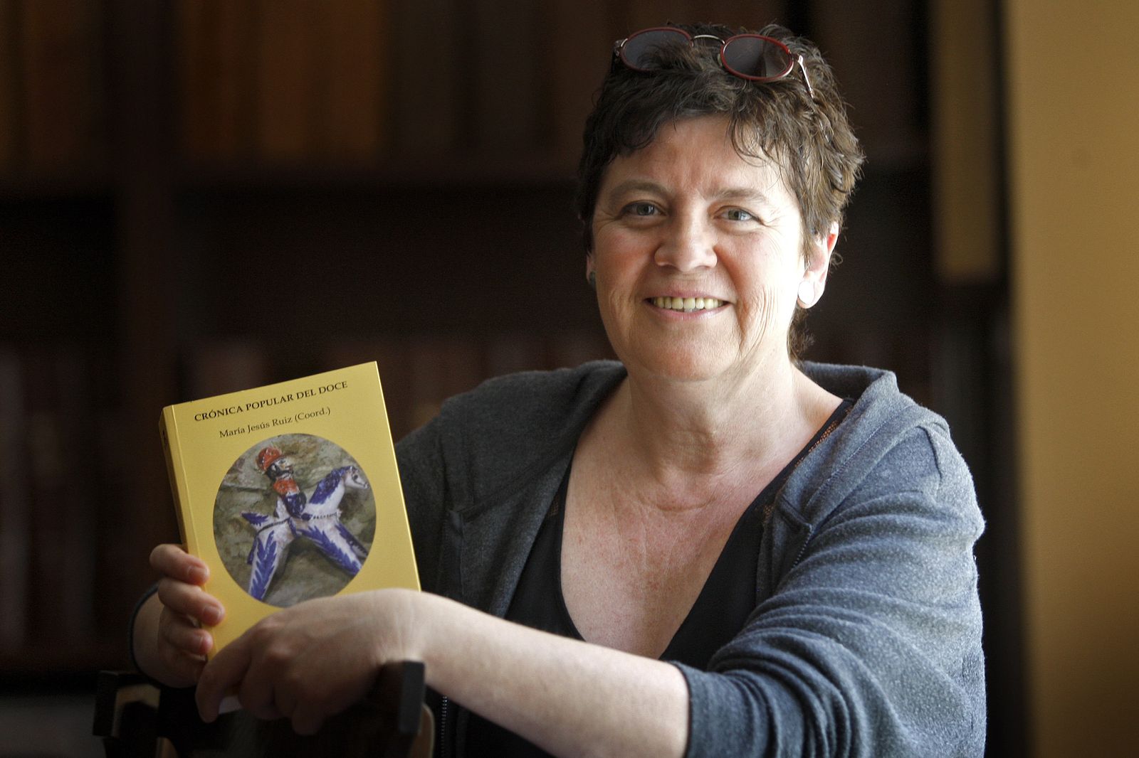 La profesora y escritora María Jesús Ruiz.