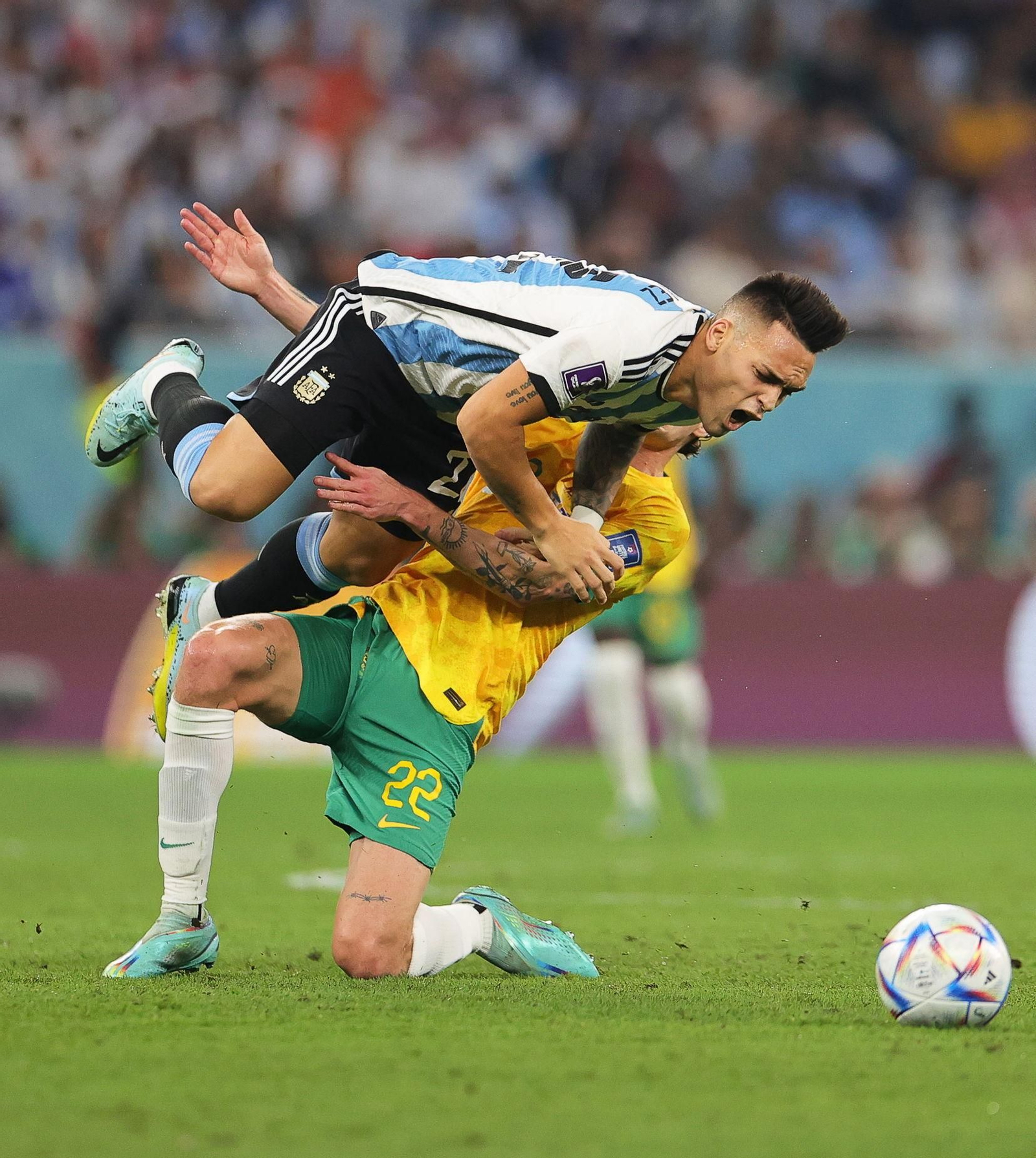 Las fotos del Argentina - Australia