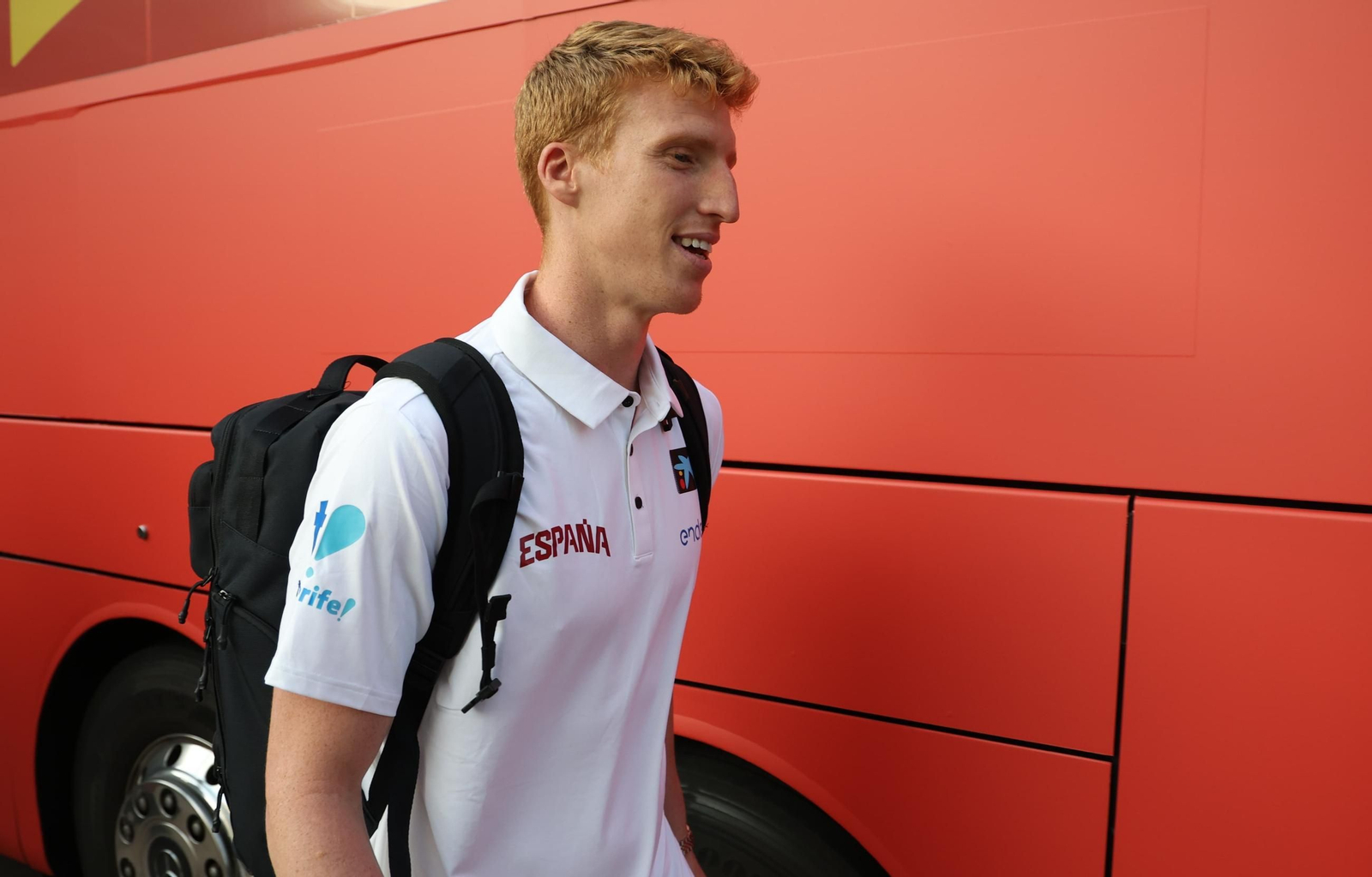 La selección española de baloncesto ya está en Málaga