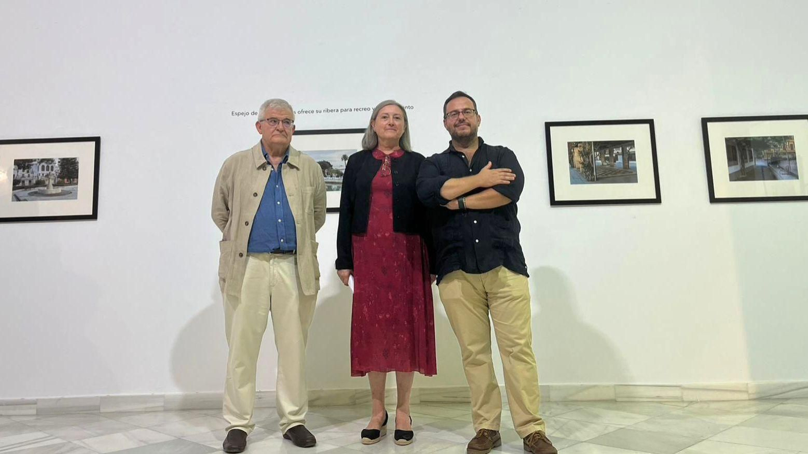 Una imagen de la inauguración de la muestra.