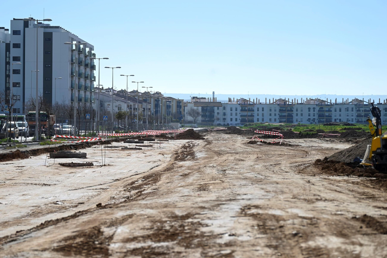 Avanzan las obras del nuevo barrio de Huerta de Santa Isabel, en imágenes