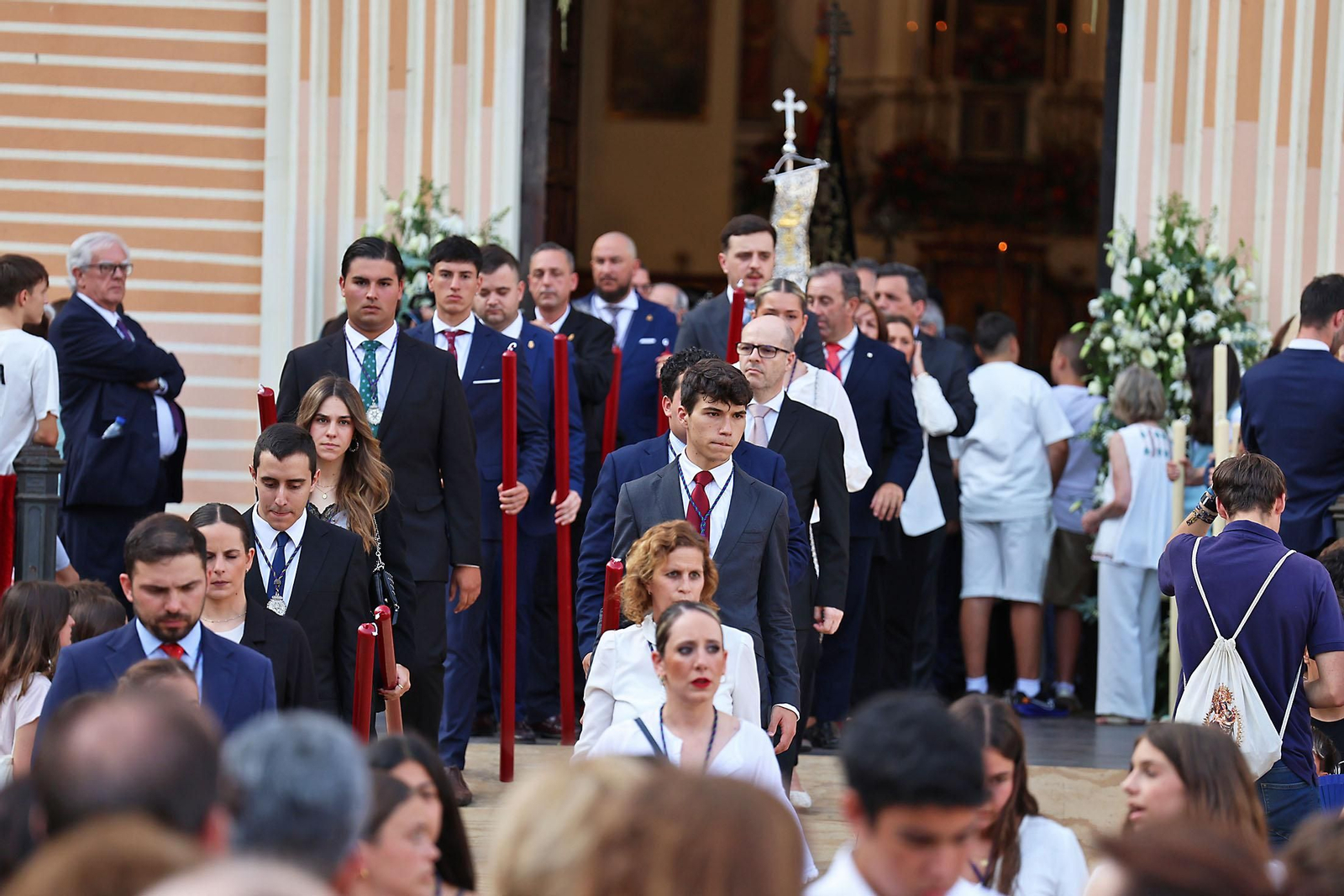 Imágenes de la procesión del Corpus Christi por las calles de Huelva