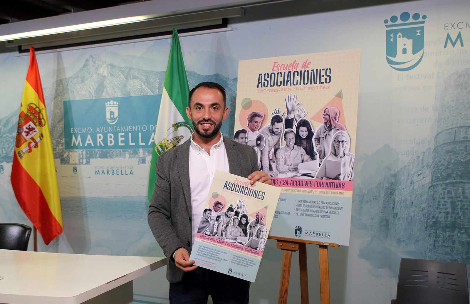 El concejal de Participación Ciudadana, Enrique Rodríguez.