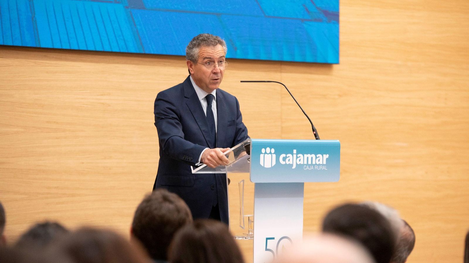 Eduardo Baamonde, durante su discurso en la celebración del aniversario. Eduardo Baamonde, durante su discurso en la celebración del aniversario.