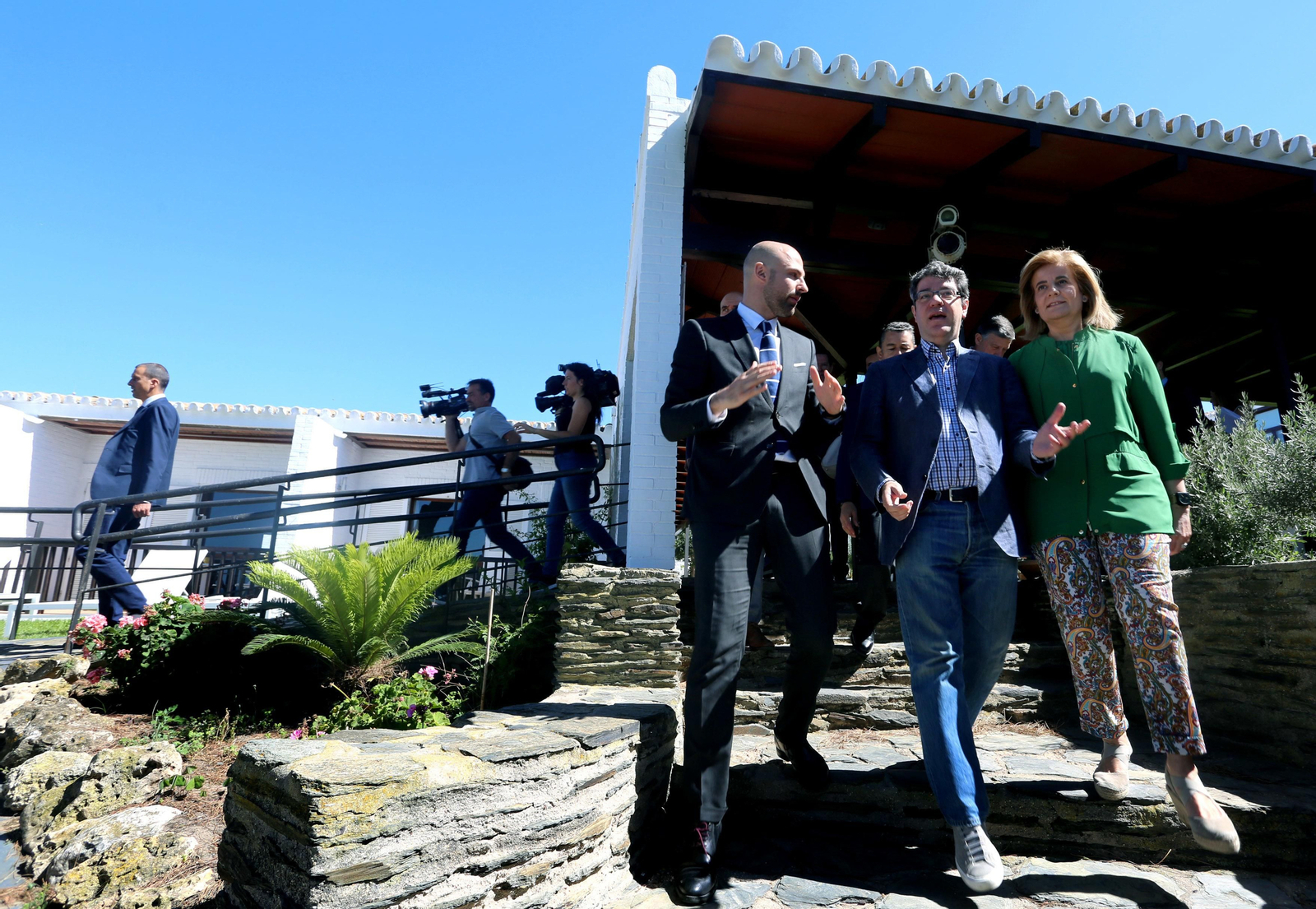 Reapertura del Parador de Mazagón tras el incendio