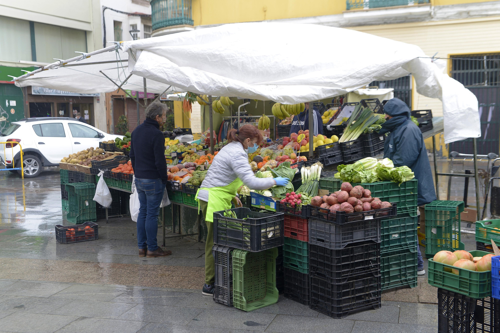 Un día en el mercado de Algeciras.