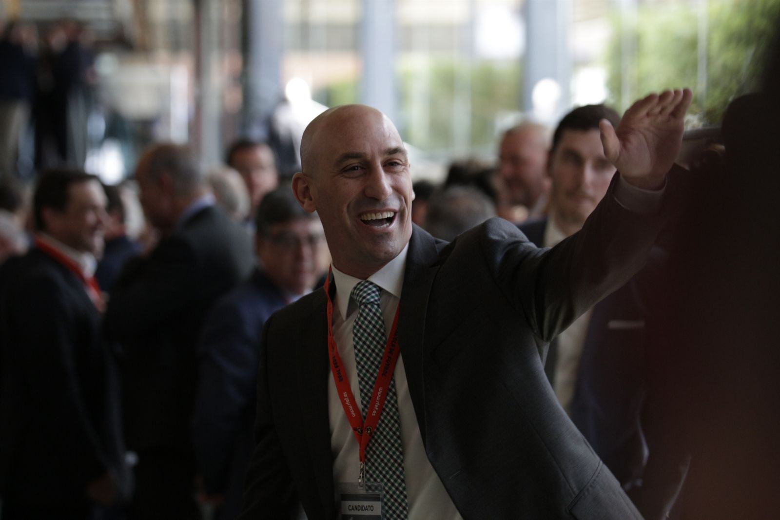 Luis Rubiales, presidente de la Real Federación Española de Fútbol.