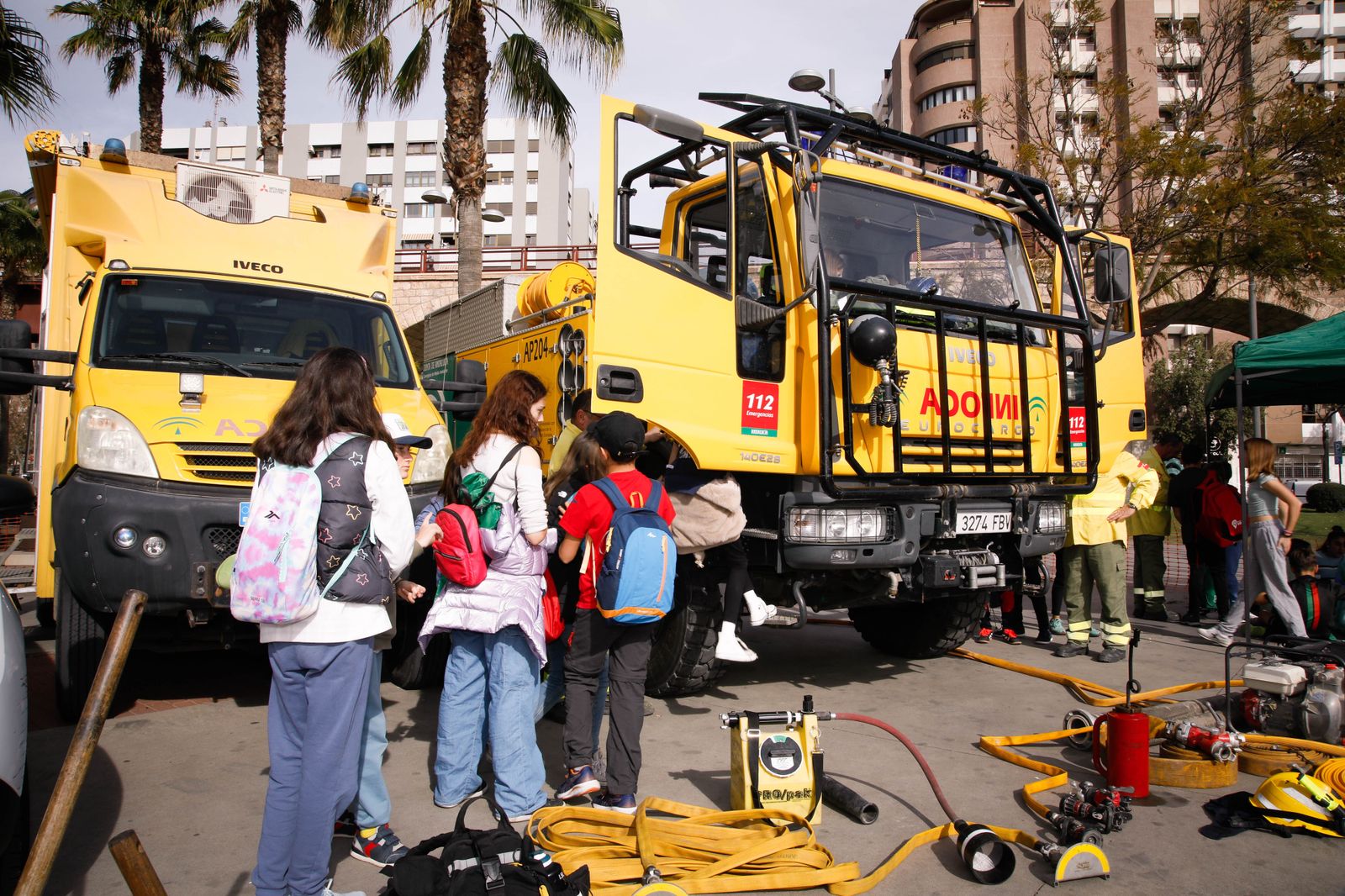 Día Europeo del servicio Emergencias 112 contado en imágenes