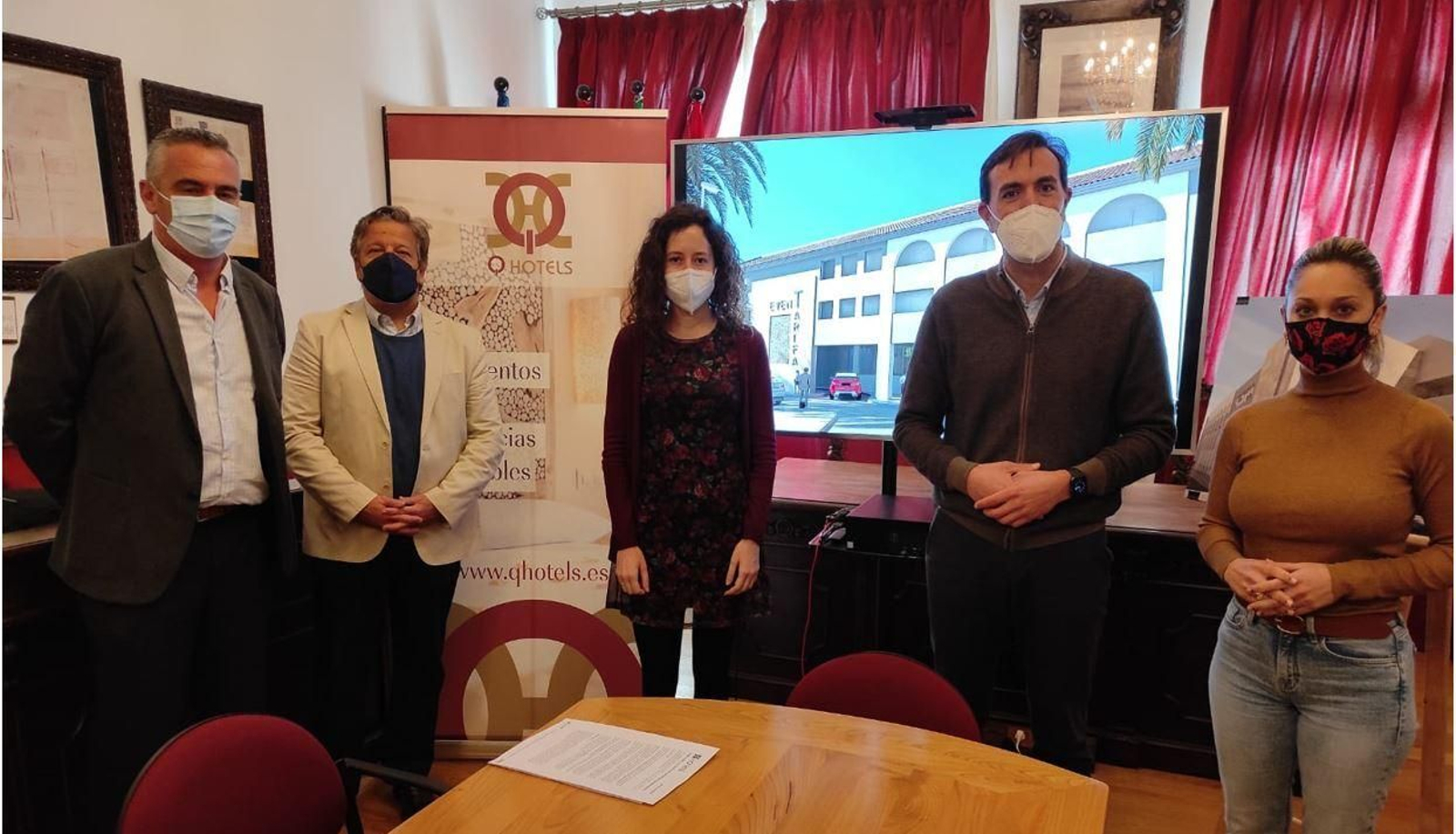 La presentación del hotel Event Tarifa.