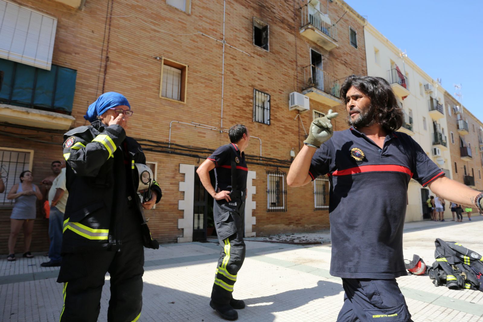 Incendio en la Calle Oregón