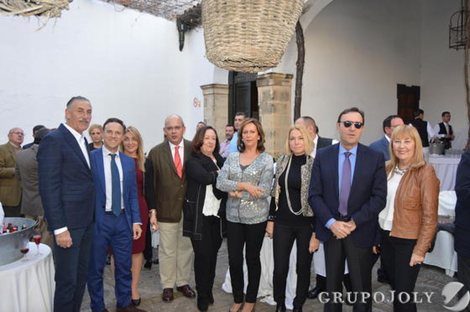 Manolo Gómez, David de la Encina, Miriam Palmero, Javier Sánchez Rojas, Mercedes Crespo, Begoña Roldós, Mila Linares, Juan Expósito y Lola Carrero.

Foto: Ignacio Casas de Ciria