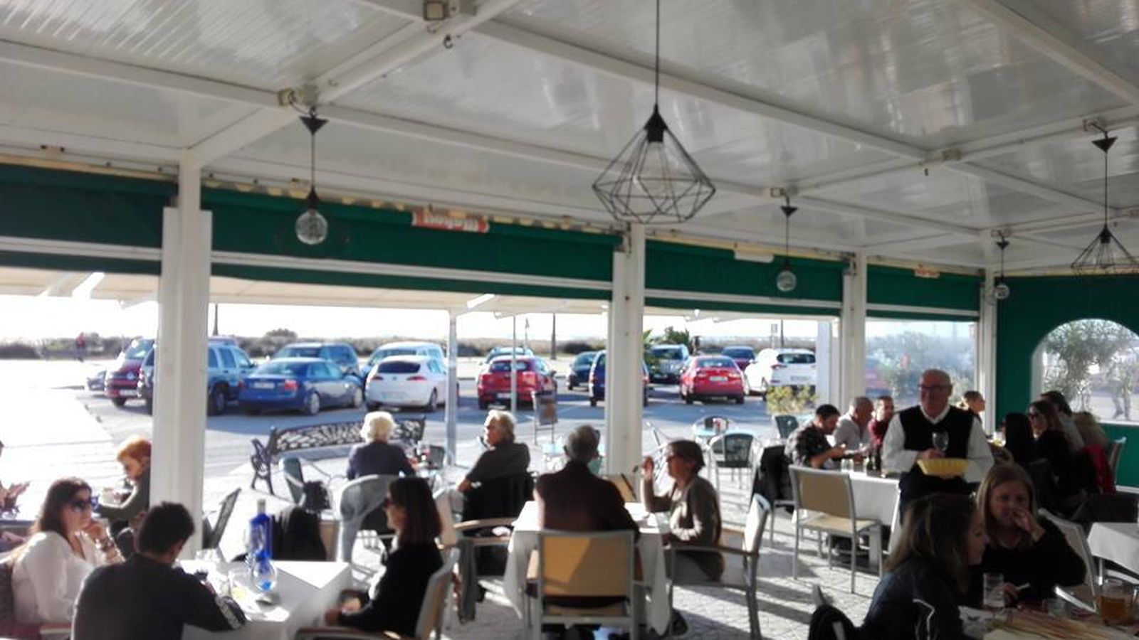 Imagen actual de la terraza de El Pasaje