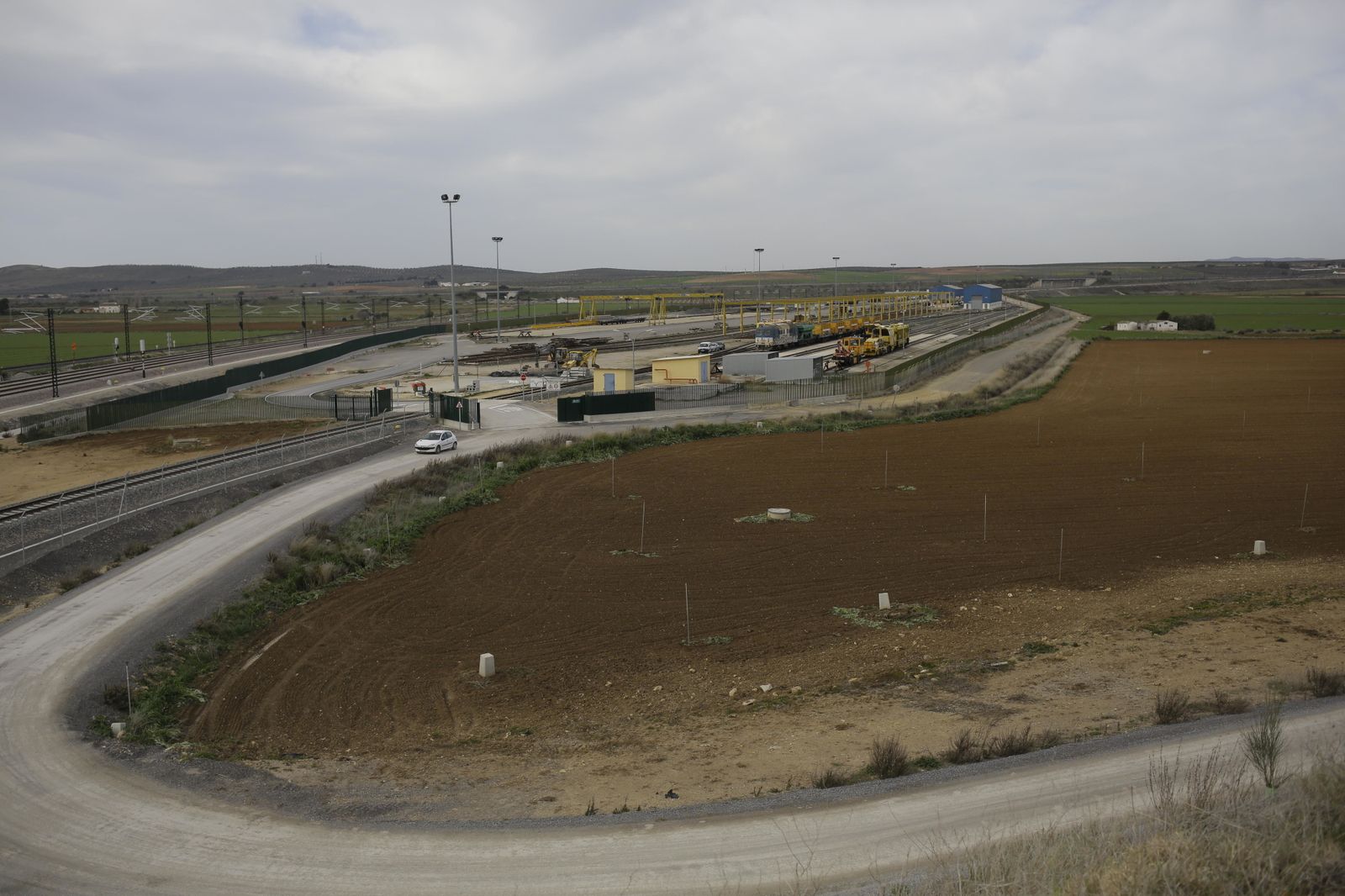 Zona en la que se ubicarán el Puerto Seco y el centro de ensayos de Hyperloop.