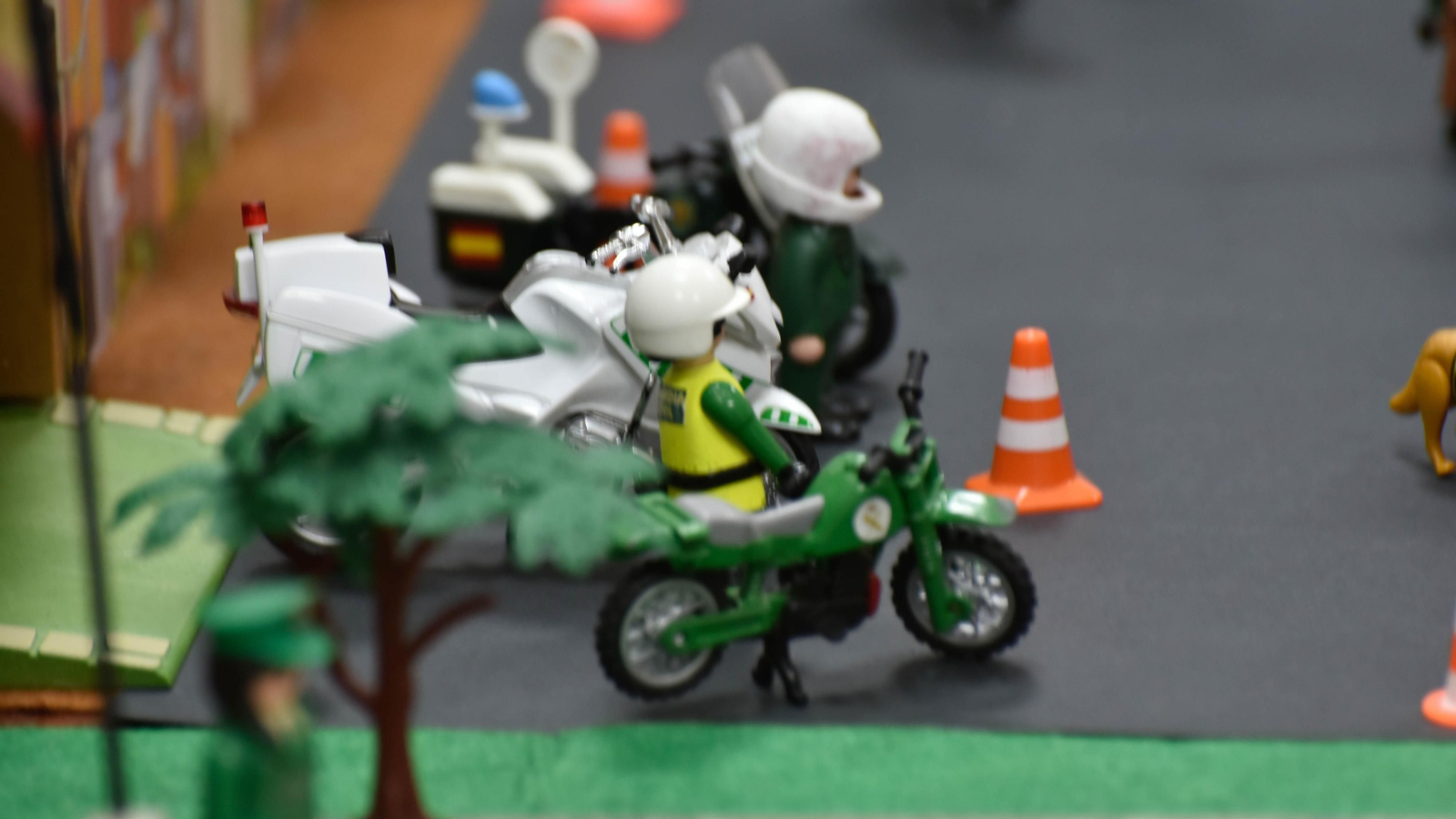 La exposición de Playmovil Homenaje a la Guardia Civil