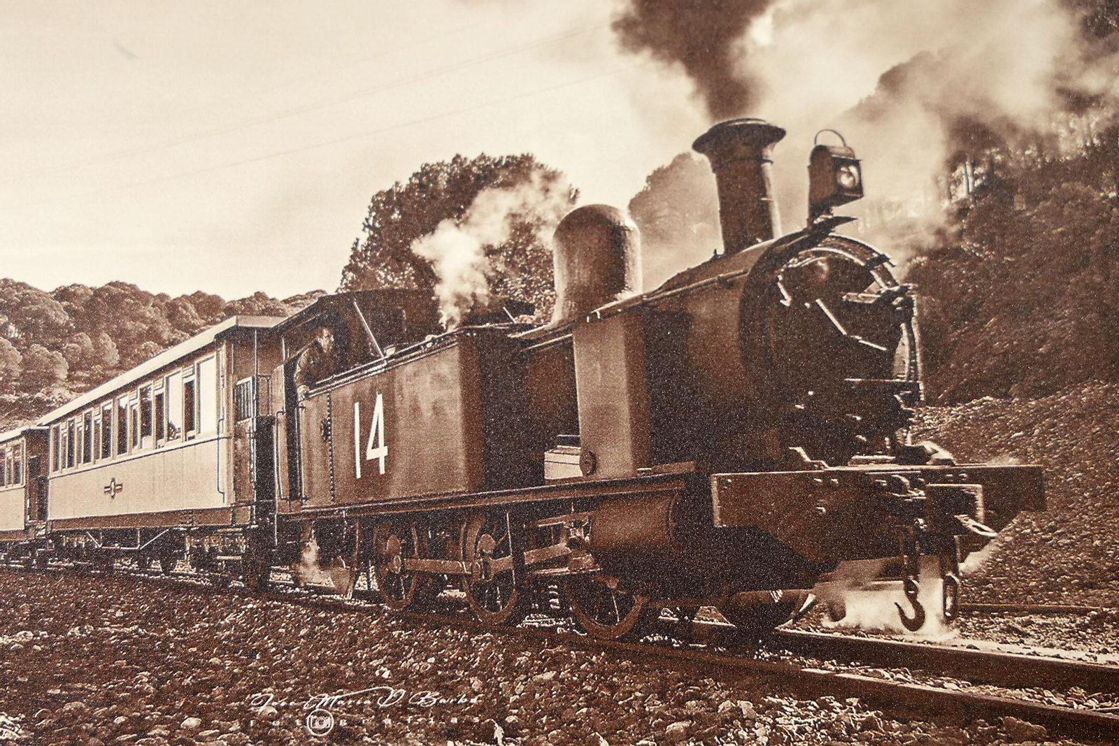 Imágenes de la exposición sobre la llegada del ferrocarril a Huelva, amigos del Río Tinto