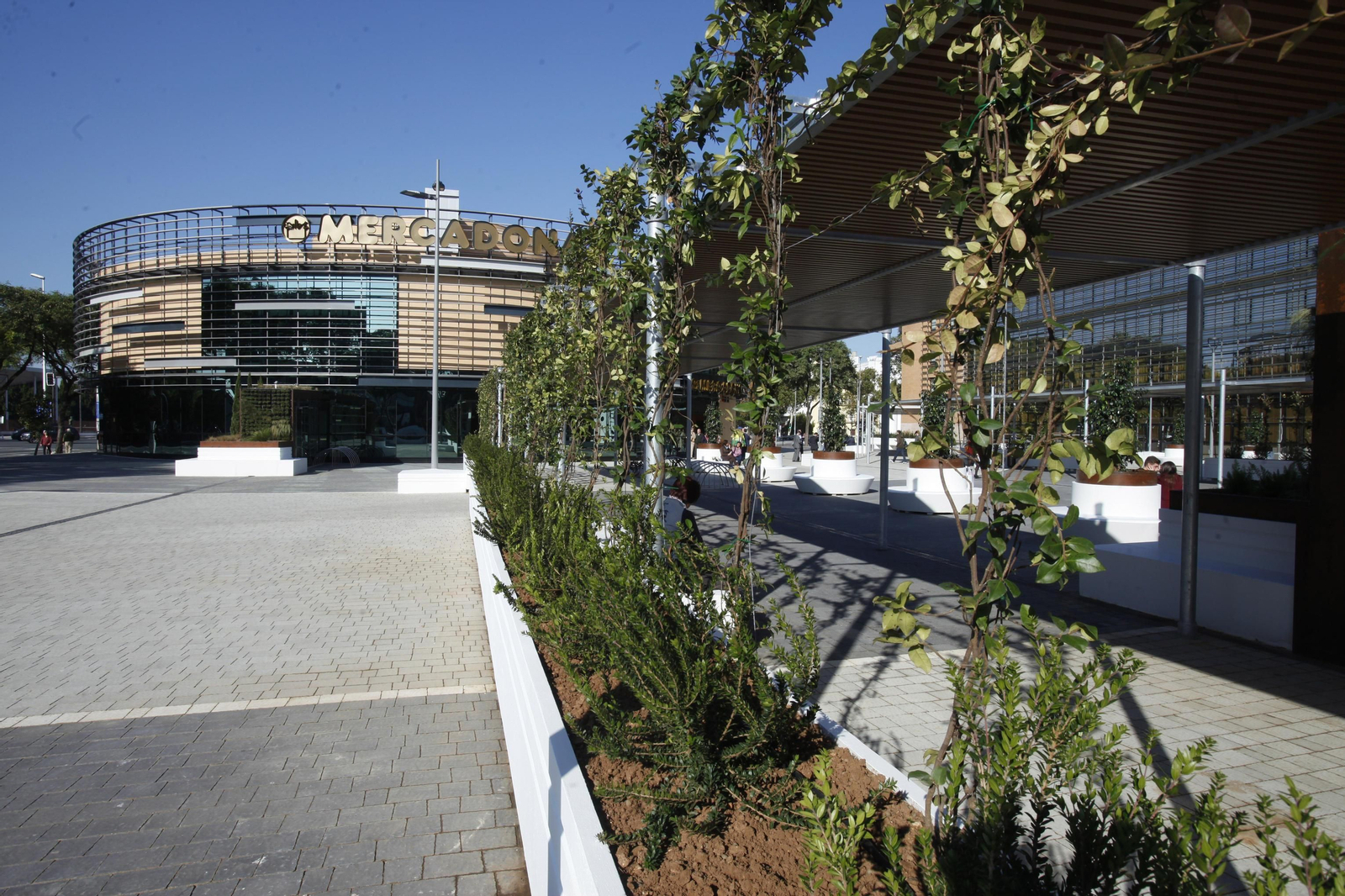 La reformada Plaza de Armas