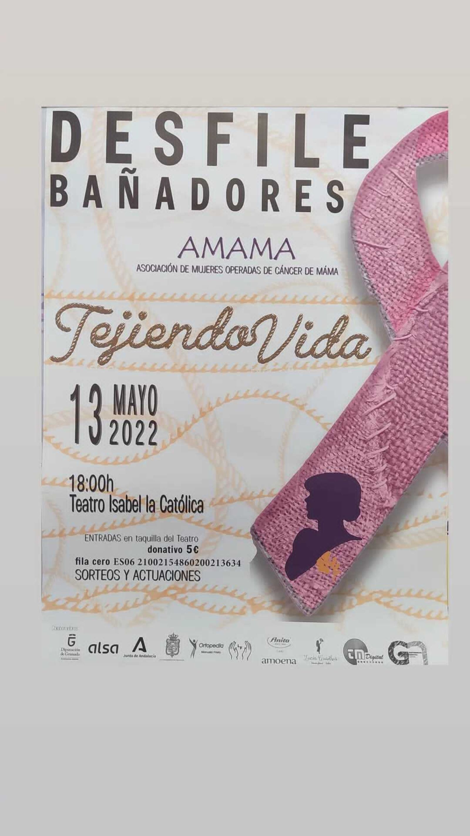 Desfile de bañadores asociación AMAMA