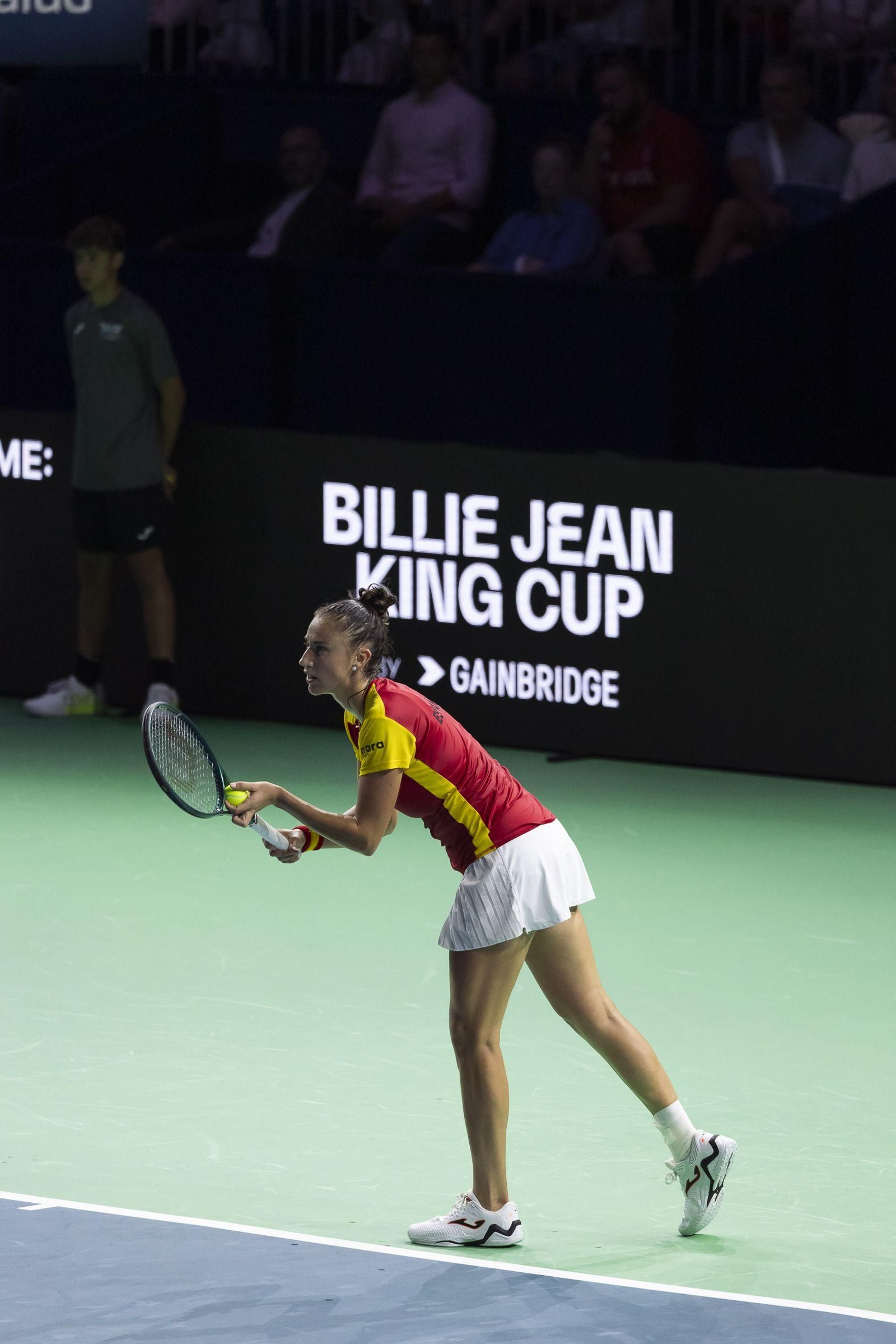 El España-Polonia de la Billie Jean King, en fotos