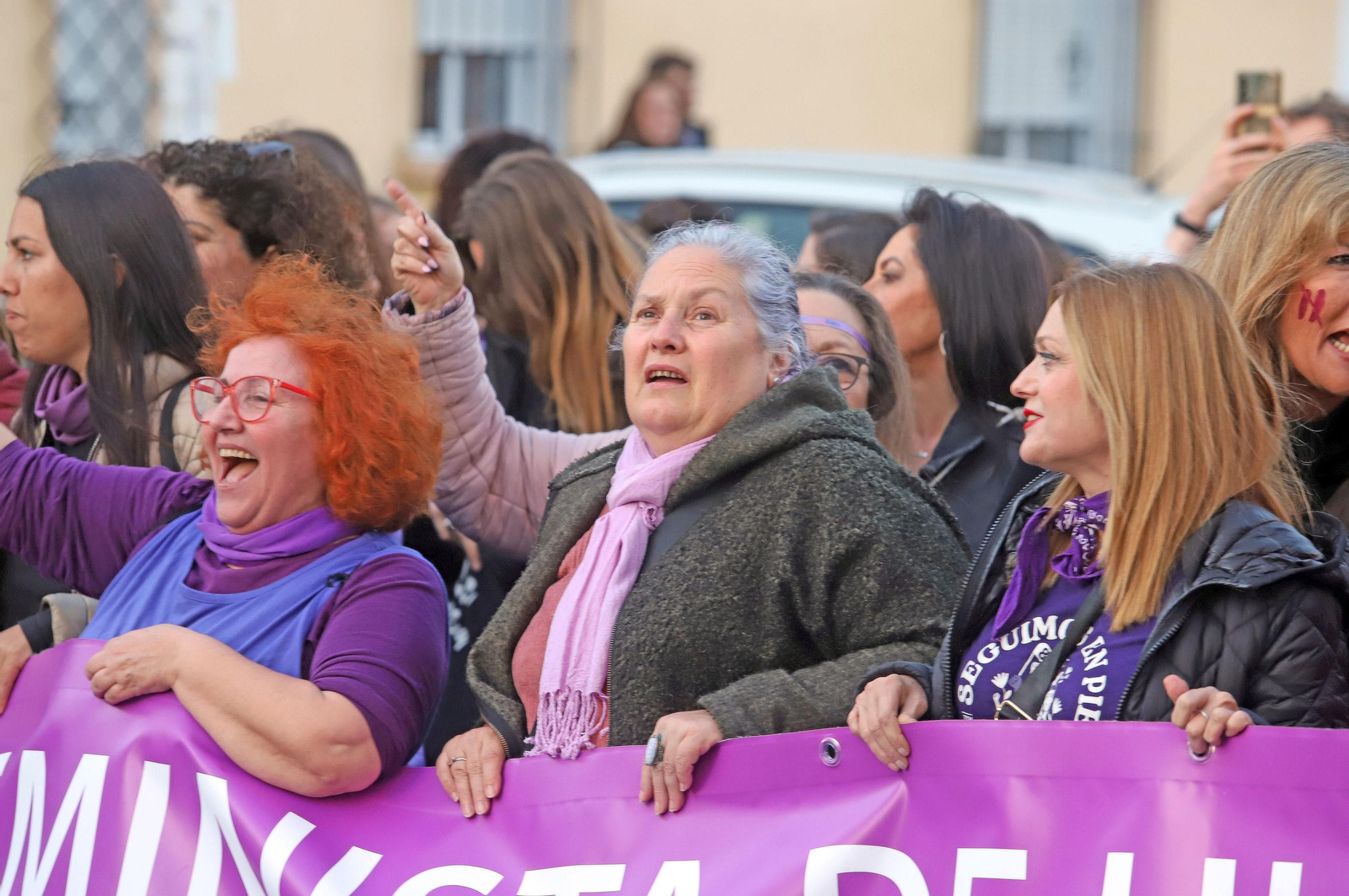 Imágenes de la manifestación del 8 de marzo, Día Internacional de la Mujer