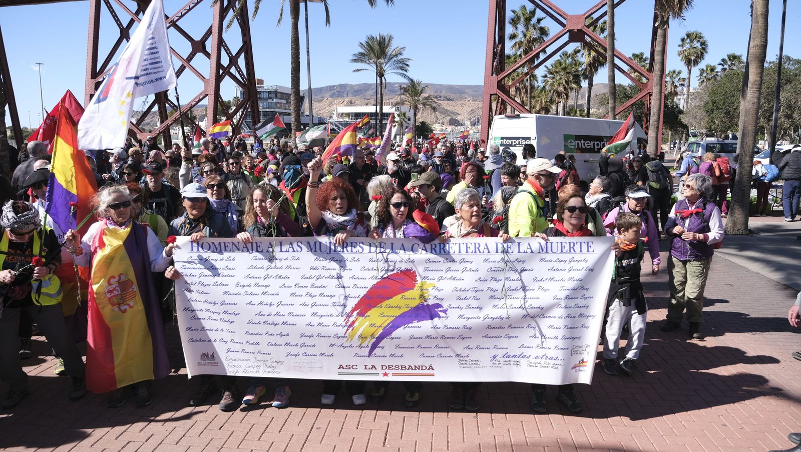 La Desbandá llega a Almería, en imágenes