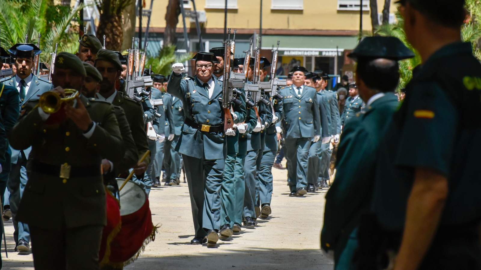Las fotos del acto del 178 aniversario de la fundación  de la Guardia Civil