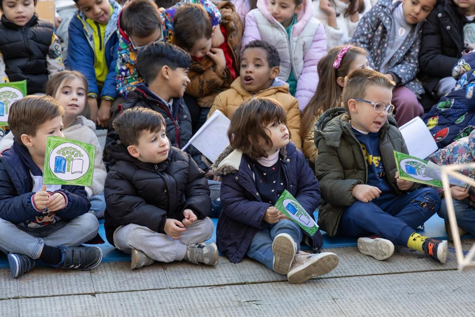 Concesión de la Bandera Verde otorgada por la Red Andaluza de Ecoescuelas al CEIP Jesús María de Jaén