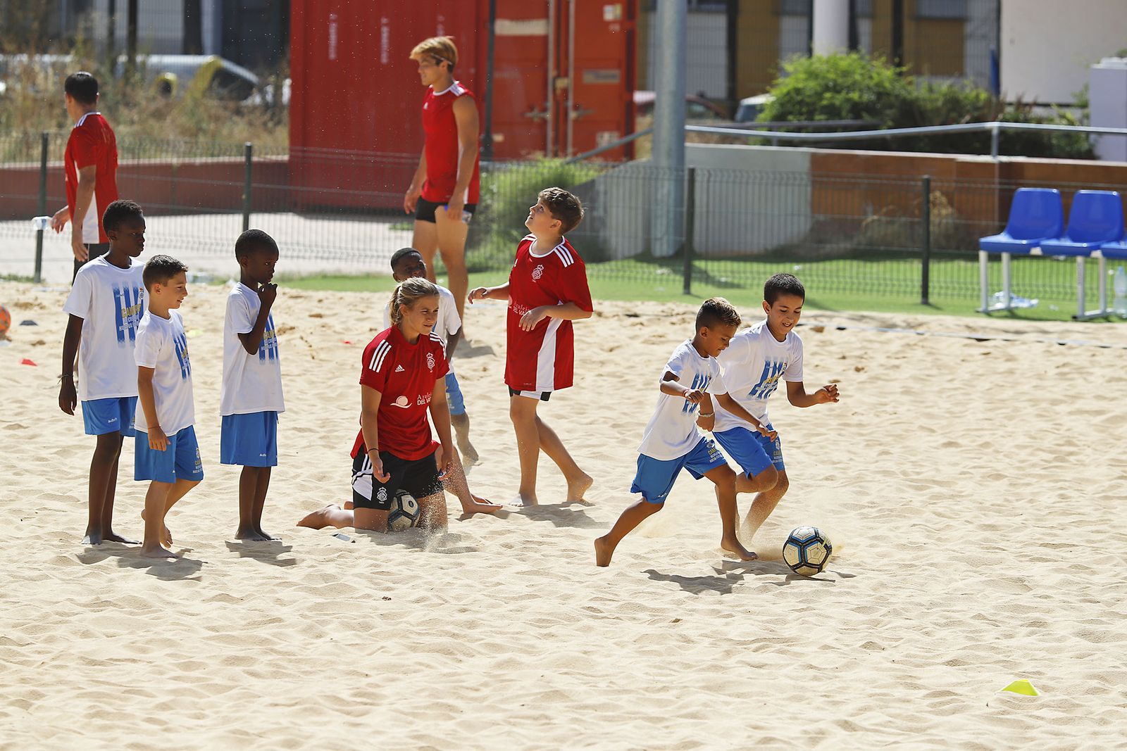 Imágenes del Campus Recreativo de Huelva Fútbol Playa
