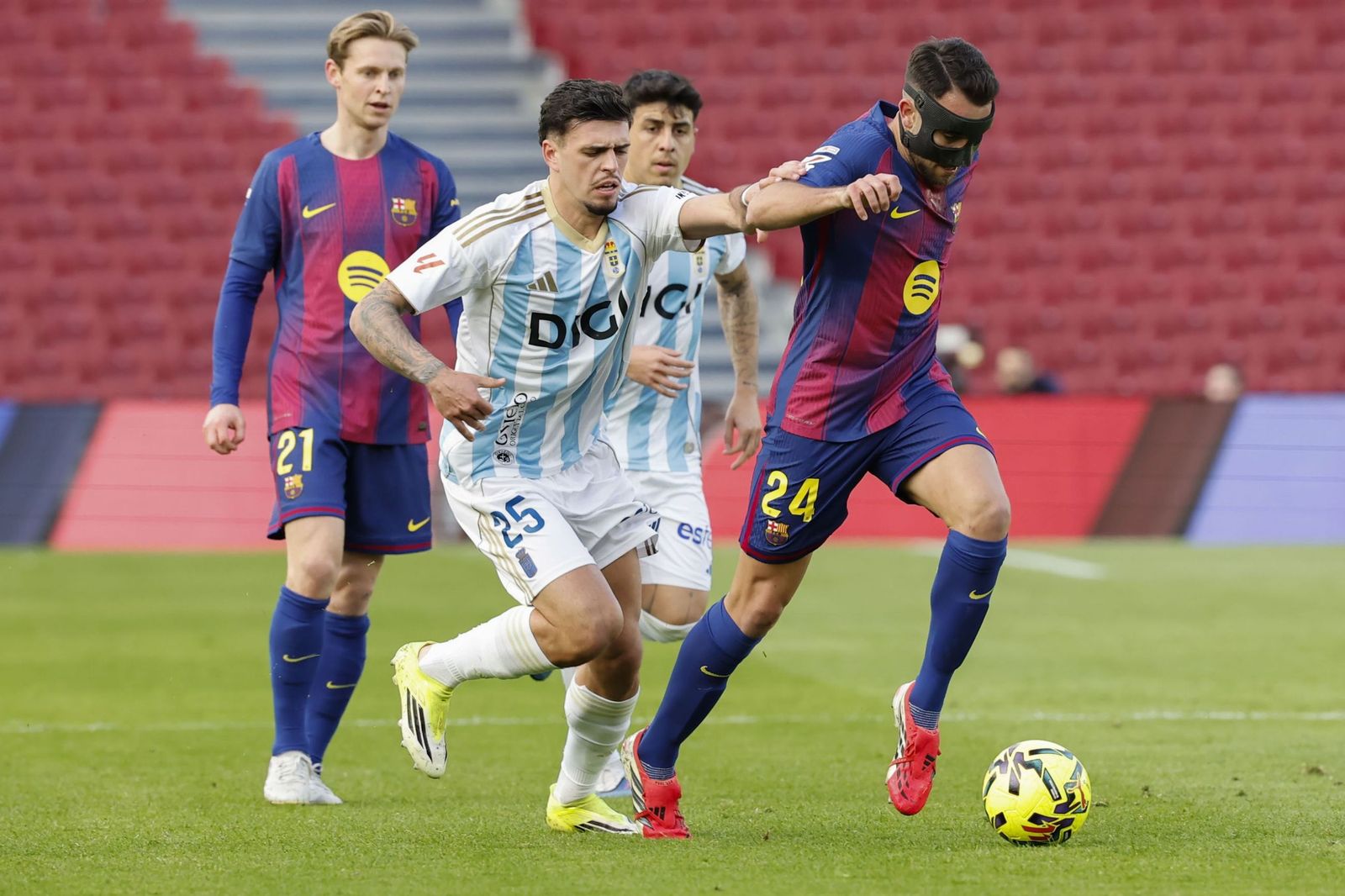 Las fotos del Barcelona-Oviedo