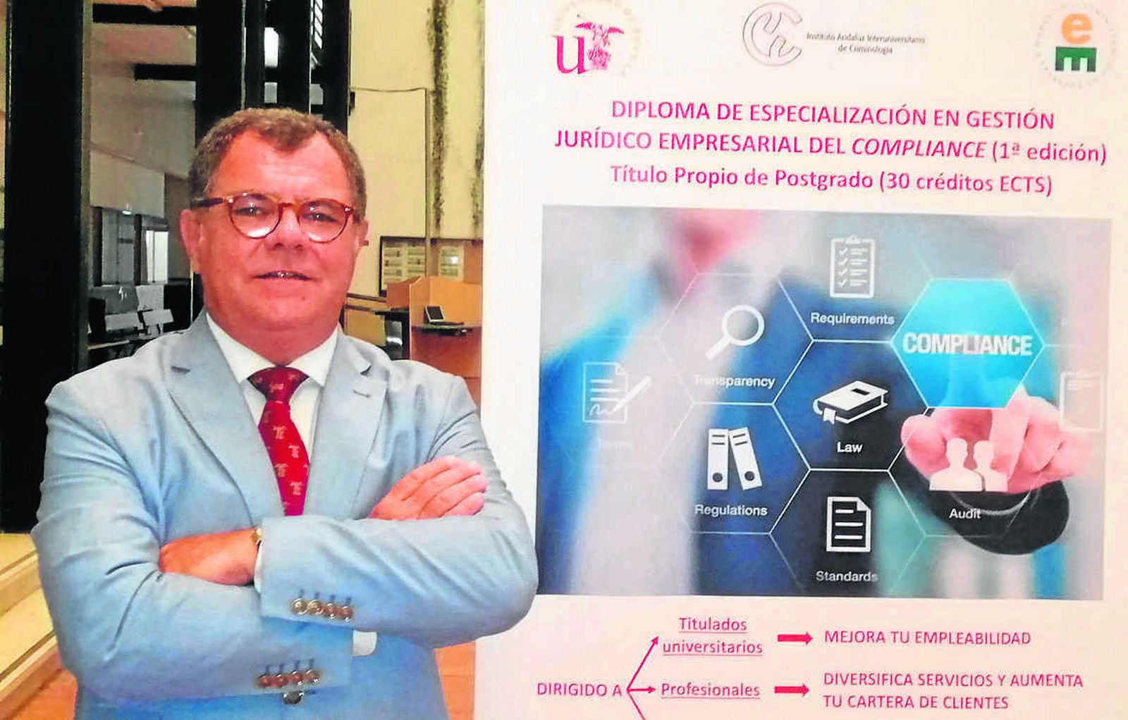 ernando Criado, profesor de la Universidad de Sevilla y director del curso especializado en ‘compliance’.
