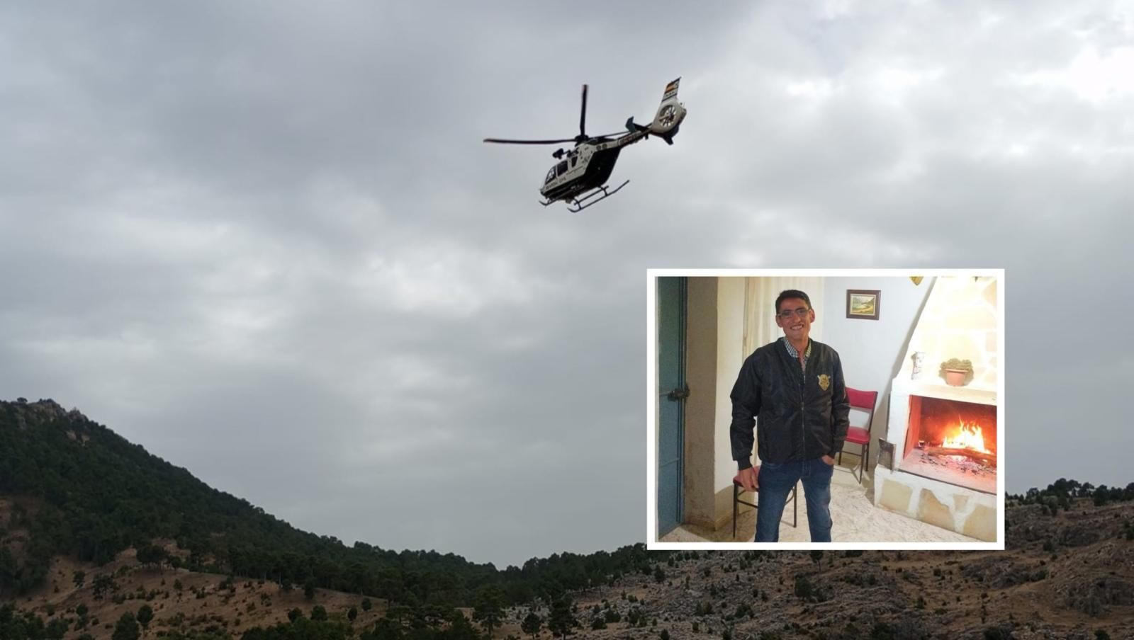 Búsqueda de la Guardia Civil en la Sierra de Las Villas.