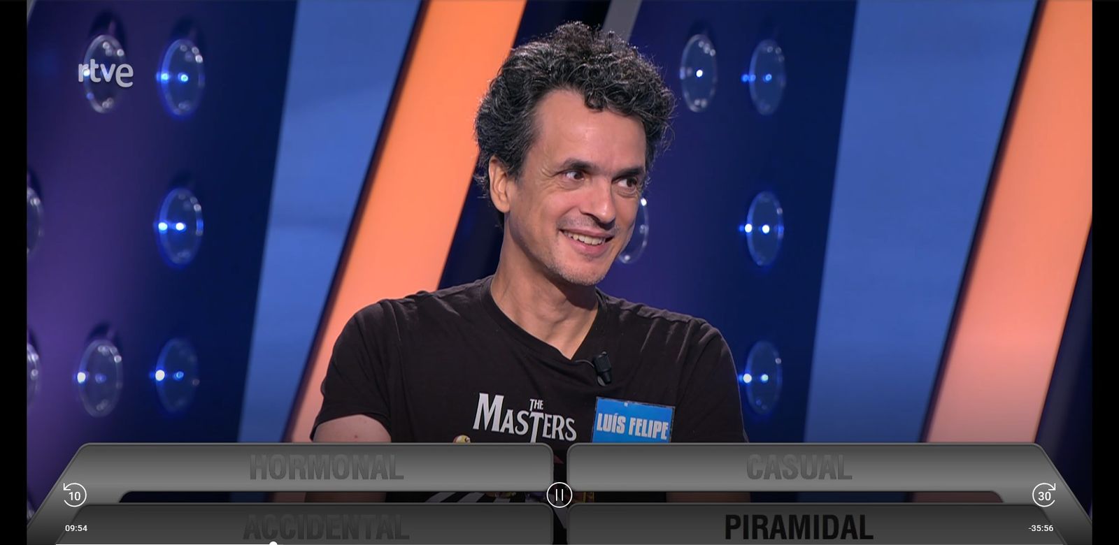 Luis Felipe Blasco, durante el programa de este martes.