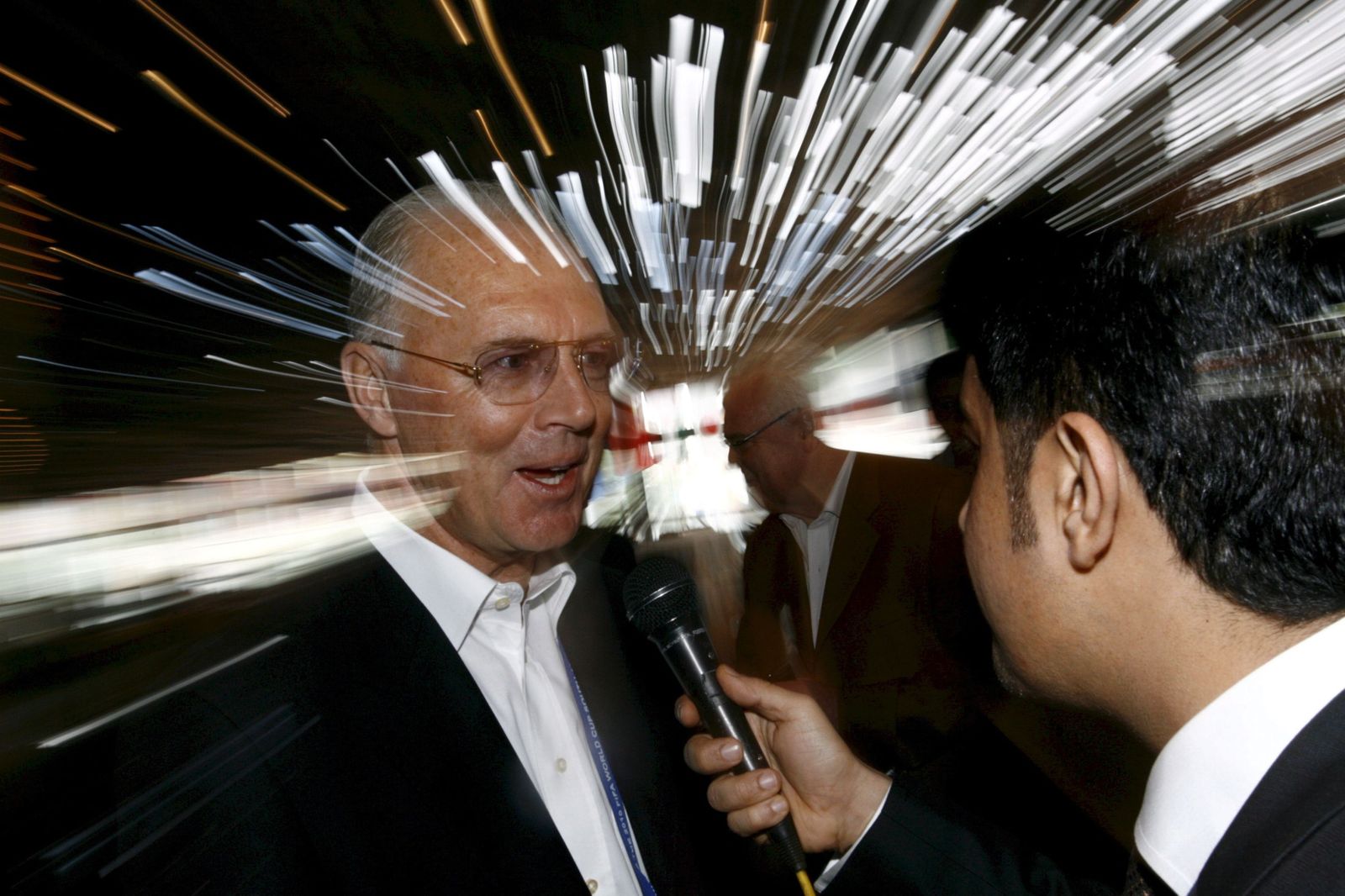 Las fotos de Beckenbauer, la elegancia del fútbol