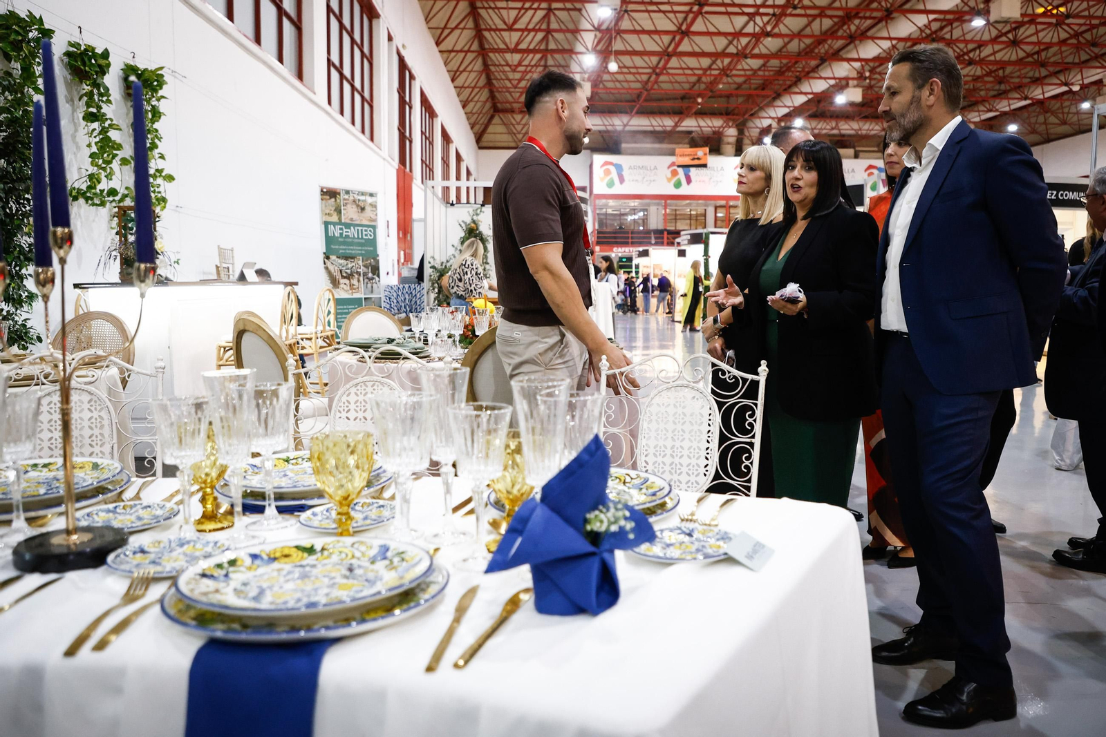 Las mejores fotografías de Belmoda, el epicentro de la moda nupcial en Granada