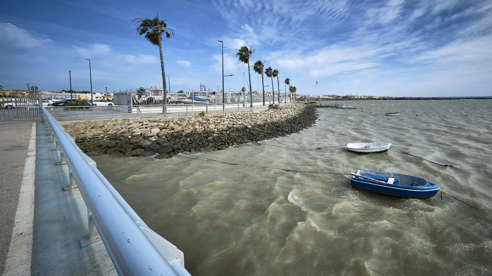 Muelle de Gallineras y entorno, en una imagen reciente.