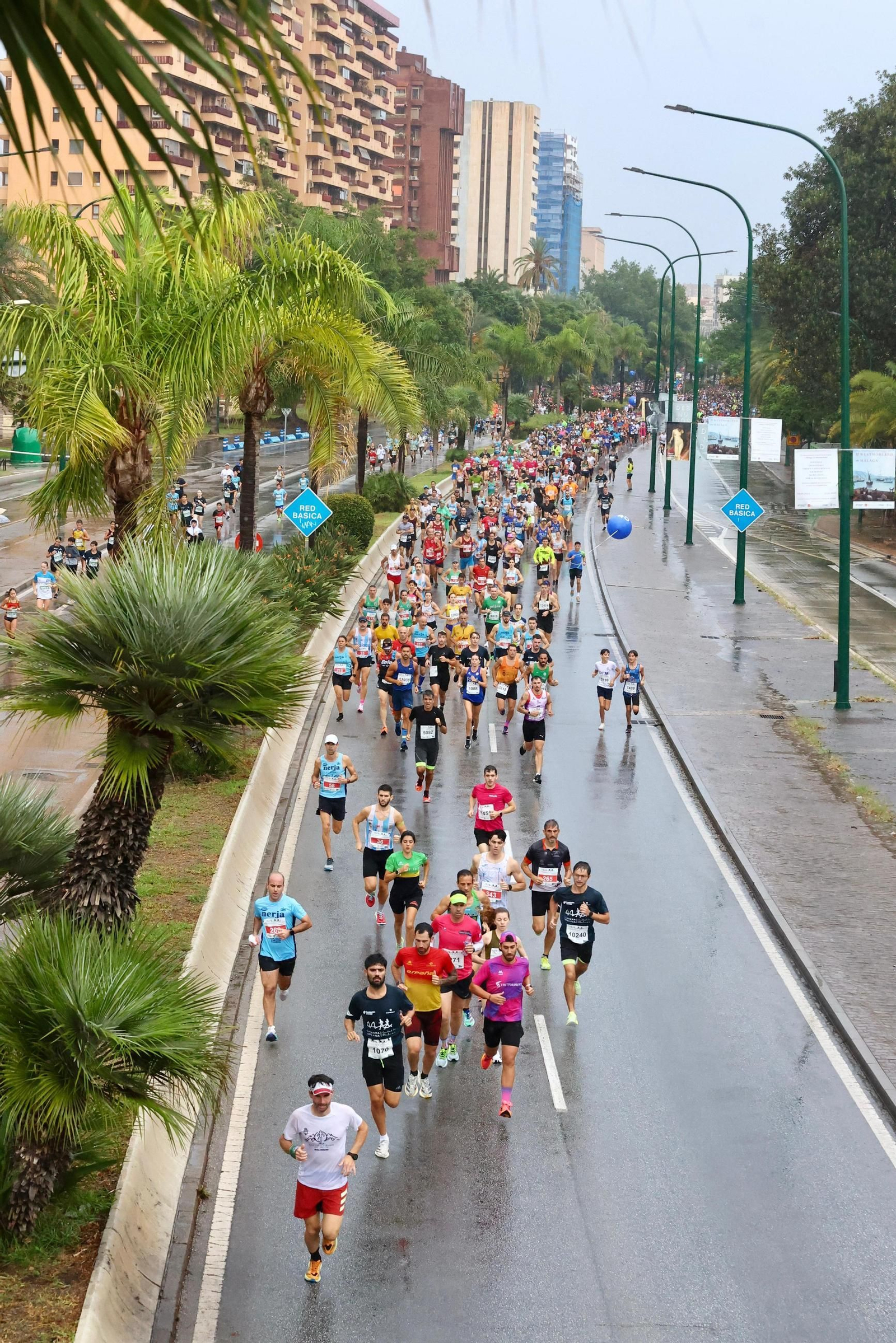 Búscate en las fotos de la Carrera Urbana Ciudad de Málaga 2024