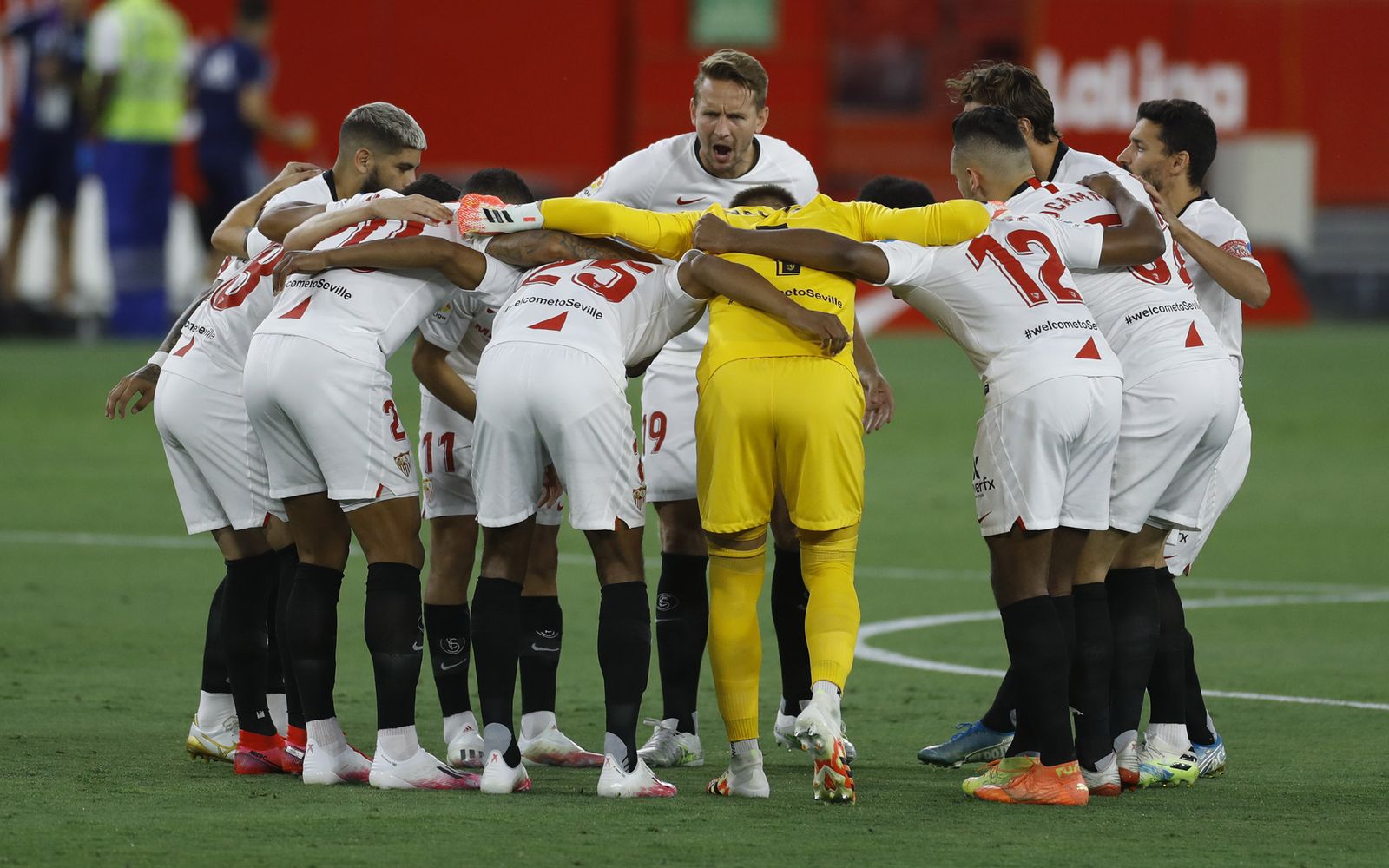 Las imágenes del Sevilla-Valladolid