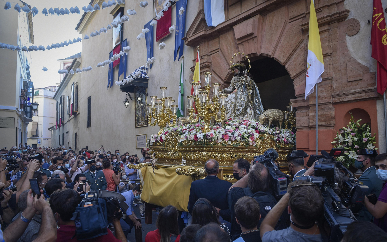 La procesión de la Pastora, en imágenes. La primera después de la pandemia