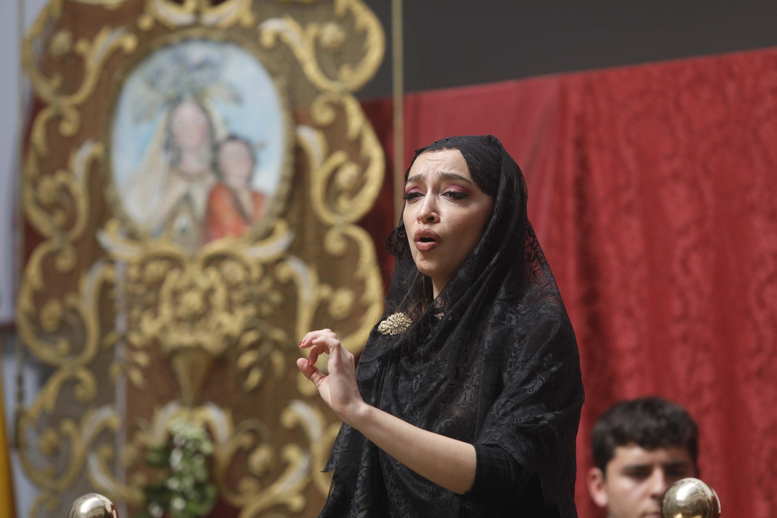 Exaltación de la Saeta de La Levantá a cargo de Noelia Perez, en imágenes