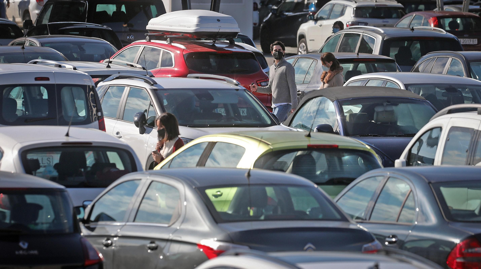 Lleno en los centros comerciales de Jerez