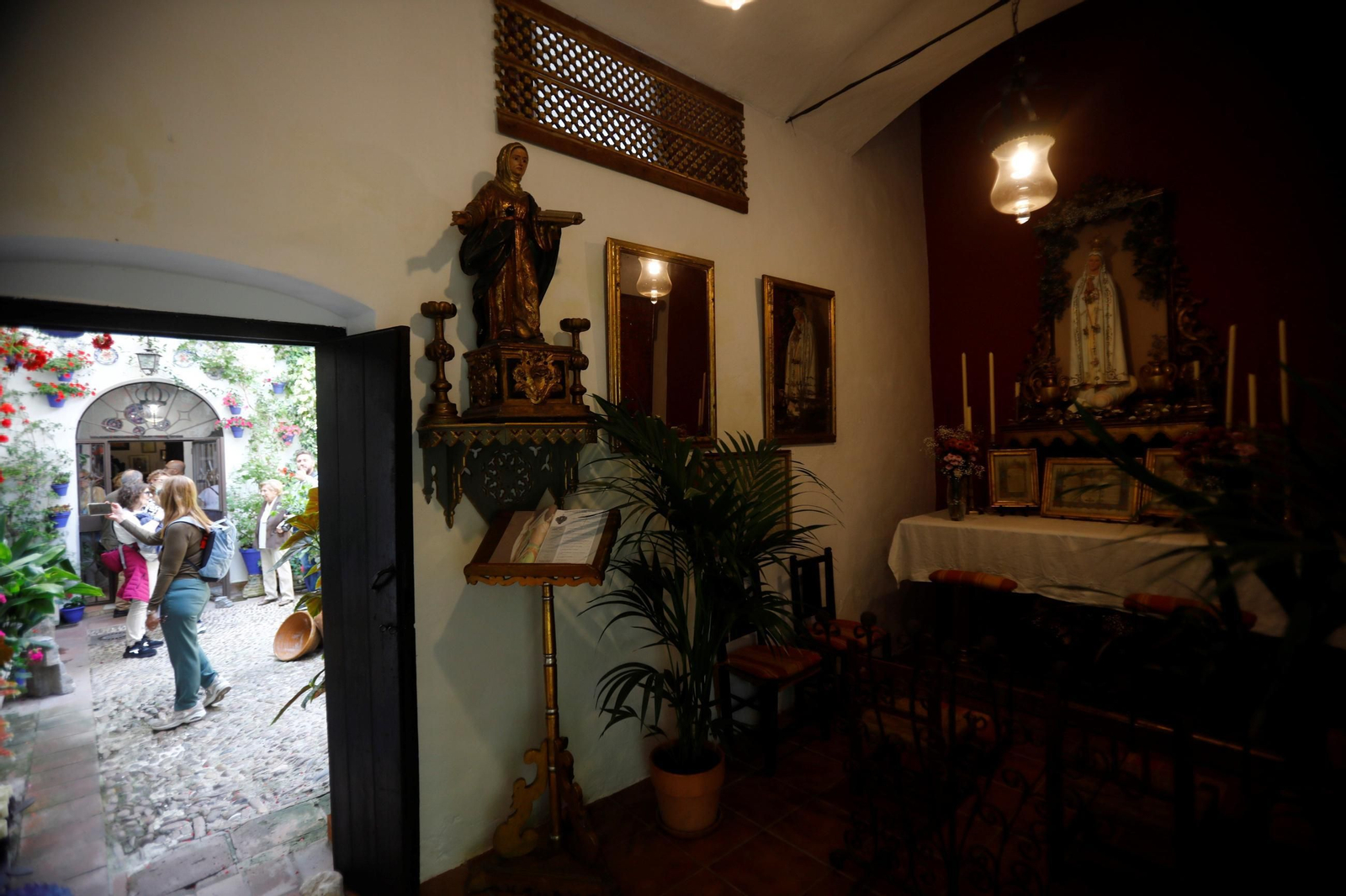 Patio de la iglesia del Juramento.