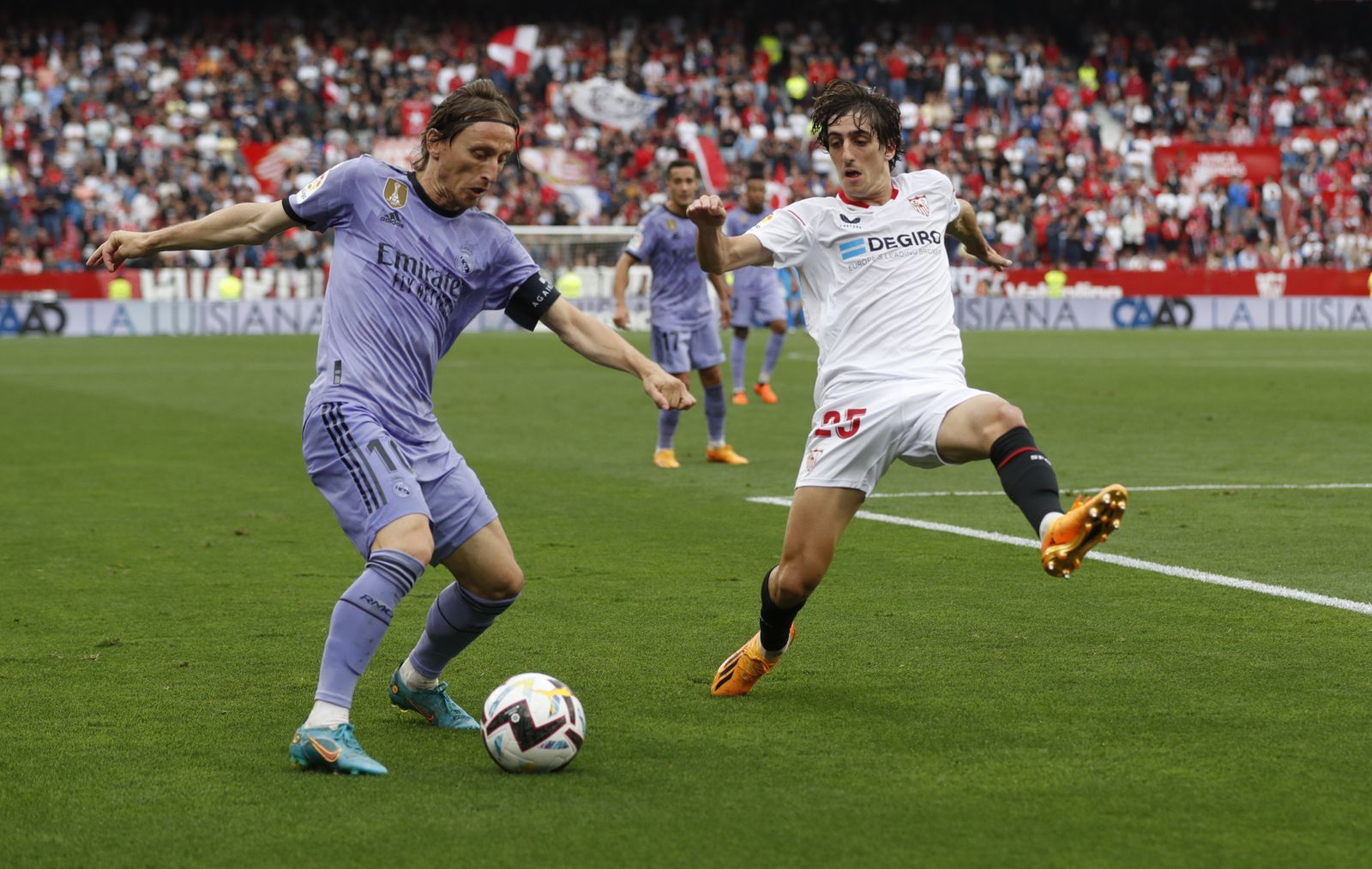 Las imágenes del Sevilla-Madrid