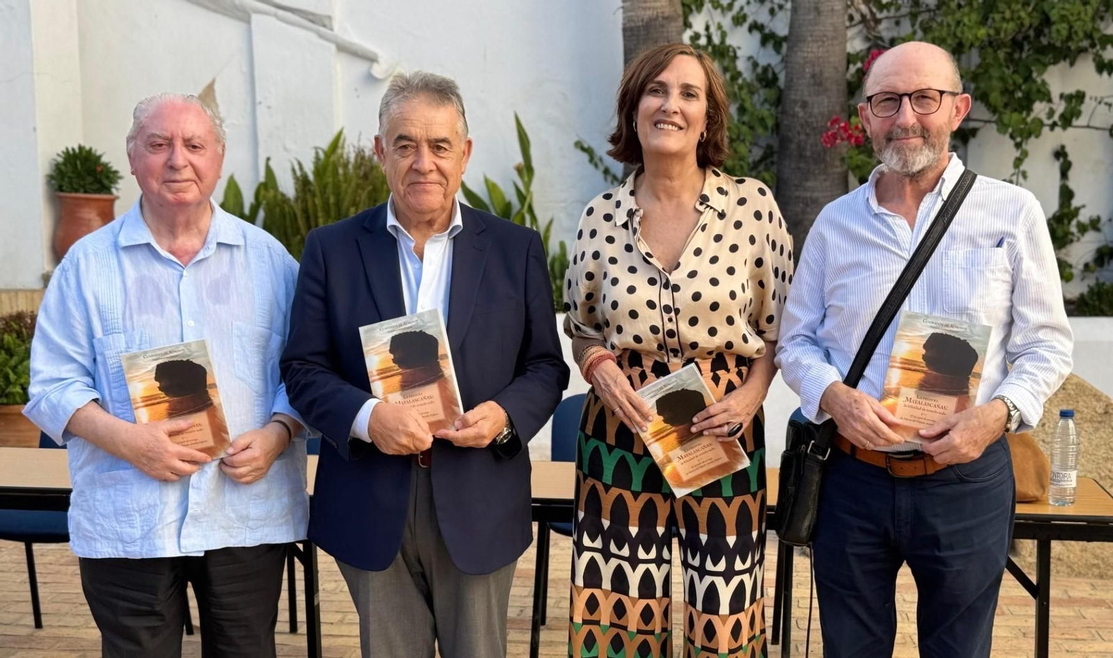 Luis Navarro, Francisco Bella, Charo Padilla y Francisco Correal.