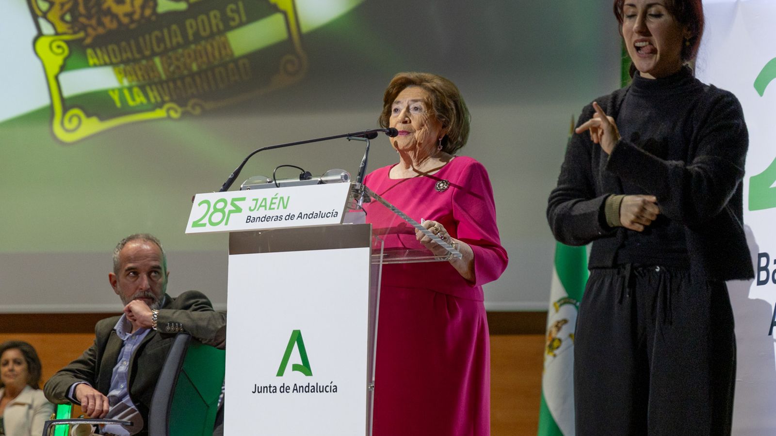 Entrega de las Banderas de Andalucía 2025 en Jaén